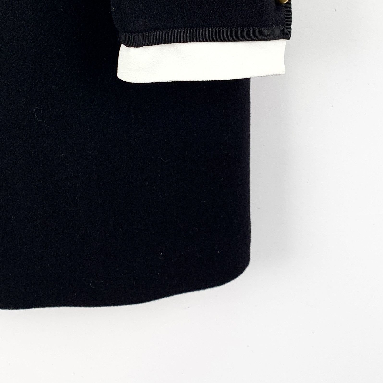 Miu Miu Miu Miu Cotton Coat Black (40) Size S / US 4 / IT 40 - 4 Thumbnail