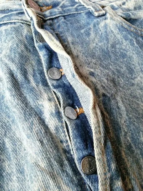 Levi's × Vintage 80s Vintage Levis 501 Made In USA Distressed Jeans 34x32 Size US 34 / EU 50 - 5 Thumbnail