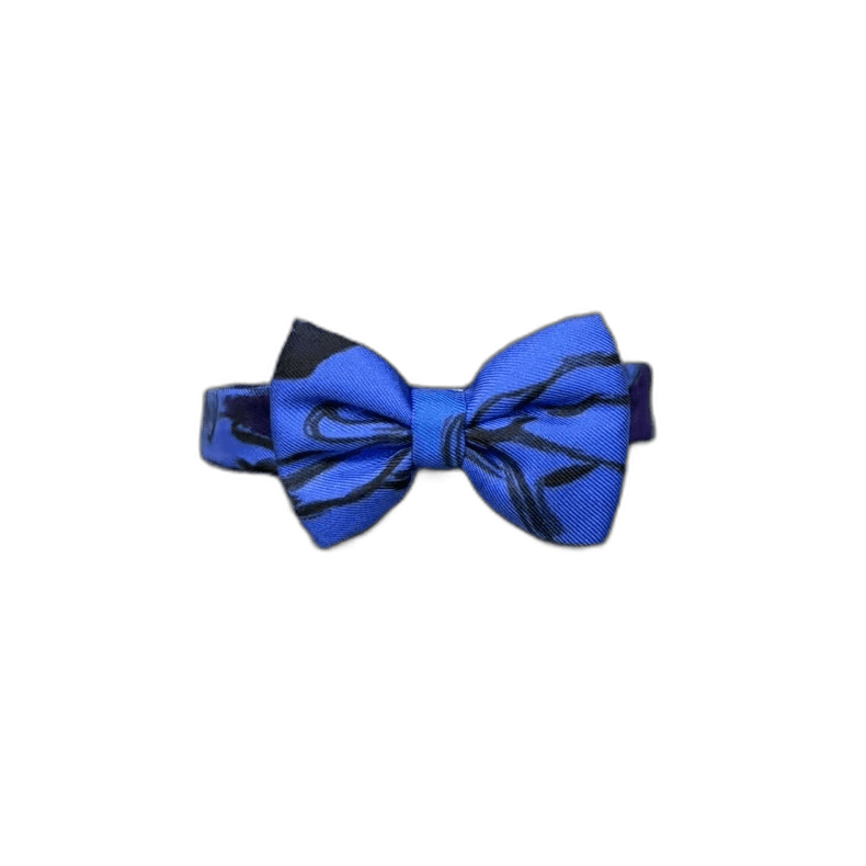 Hermes Hermes Bow Tie in Blue Color Size ONE SIZE - 1 Thumbnail