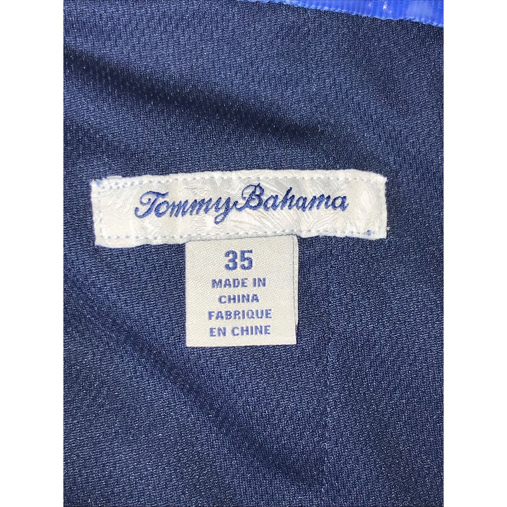 Tommy Bahama Tommy Bahama Men's Summer Blue Plaid Shorts Size US 35 - 3 Thumbnail