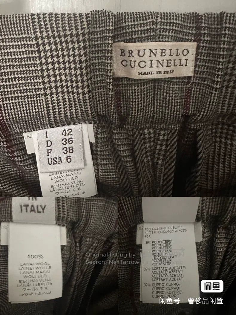 Brunello Cucinelli Brunello Cucinelli Wool Blazer Size S / US 4 / IT 40 - 9 Thumbnail