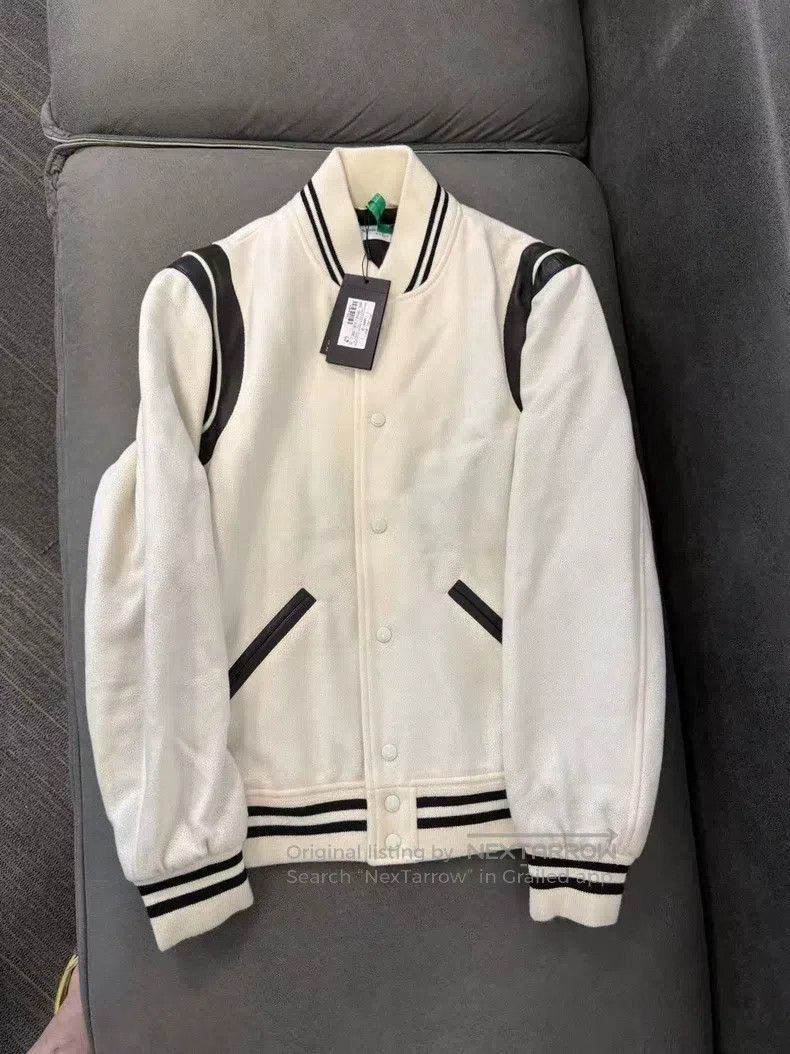 Saint Laurent Paris Saint Laurent Paris Baseball jacket Size US L / EU 52-54 / 3 - 1 Thumbnail