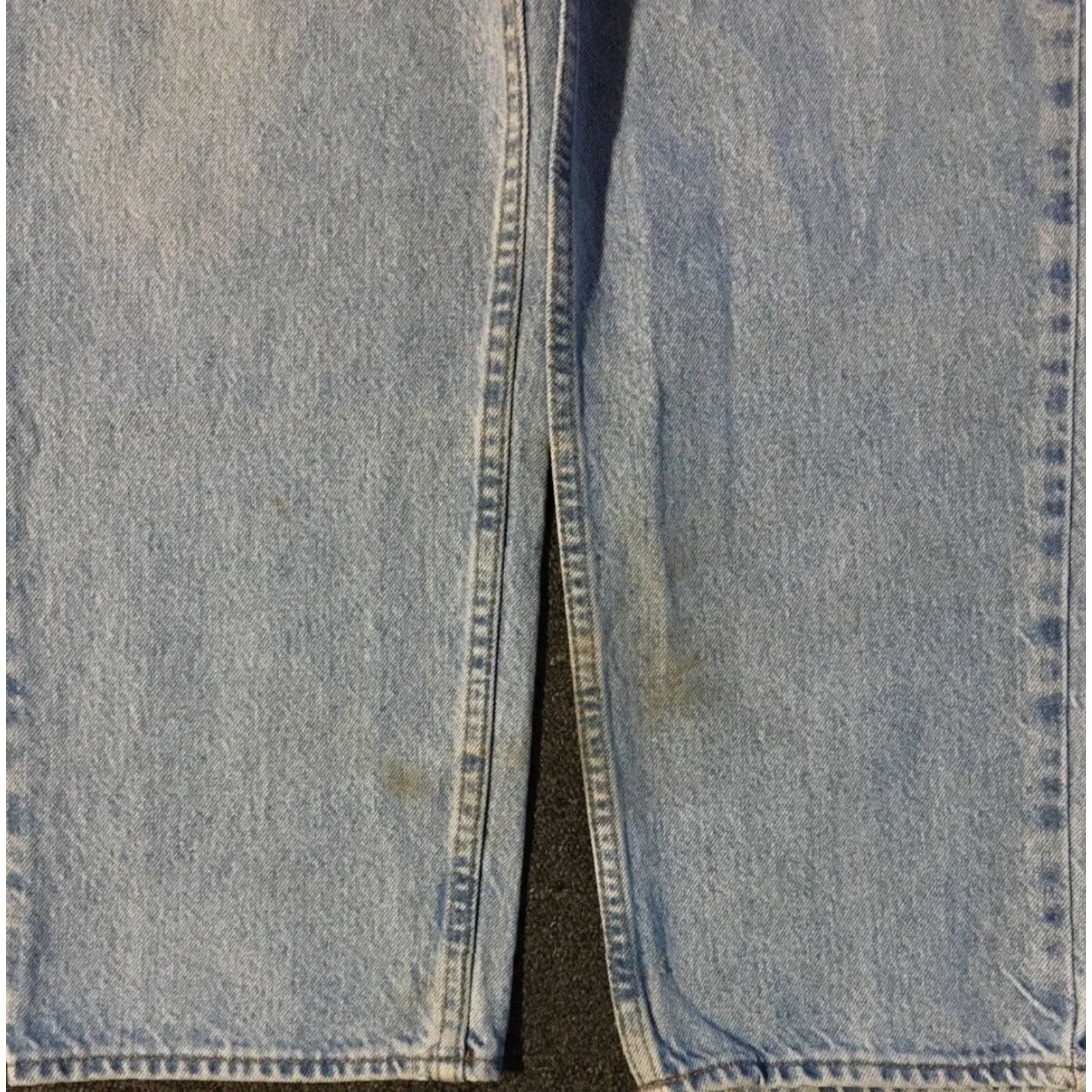 Gap VINTAGE Gap Jeans Men 38 Blue Distressed Easy Fit Relaxed 30in Denim 90s Skater Punk Retro Y2K Grunge Rockabilly Band 80s USA Size US 38 / EU 54 - 7 Thumbnail