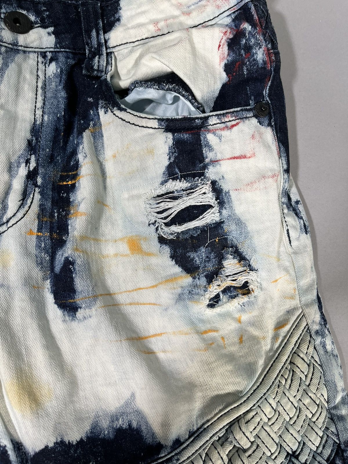 Smoke Rise Smoke Rise Denim Ugly Y2K Cyber Grunge Jeans Size US 32 / EU 48 - 7 Thumbnail