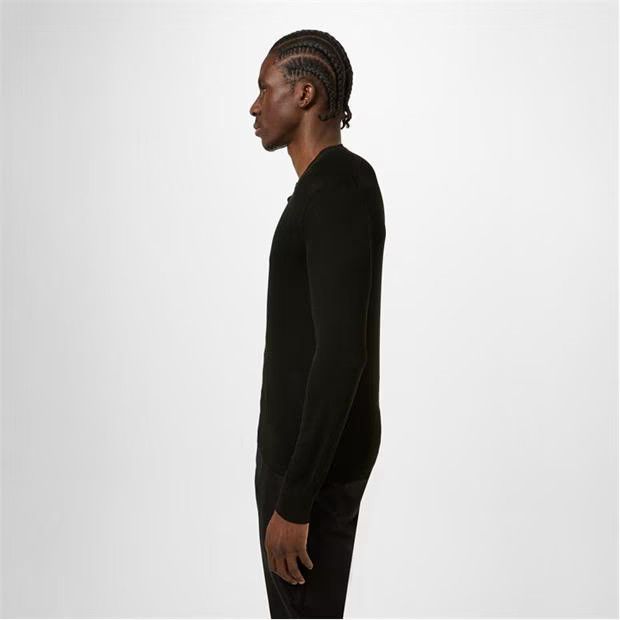 Tom Ford o1g2r1mq0724 Henley Long Sleeve T-Shirts in Black Size US M / EU 48-50 / 2 - 4 Thumbnail