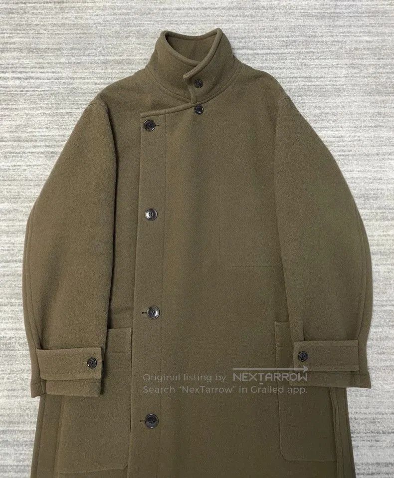 Lemaire Lemaire WARP Coat in Squirrel Green. Size US M / EU 48-50 / 2 - 3 Thumbnail