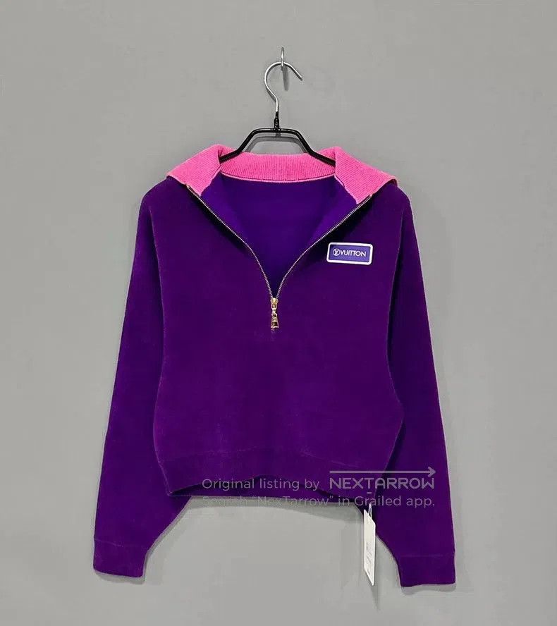 Louis Vuitton purple half. Size US M / EU 48-50 / 2 - 1 Thumbnail