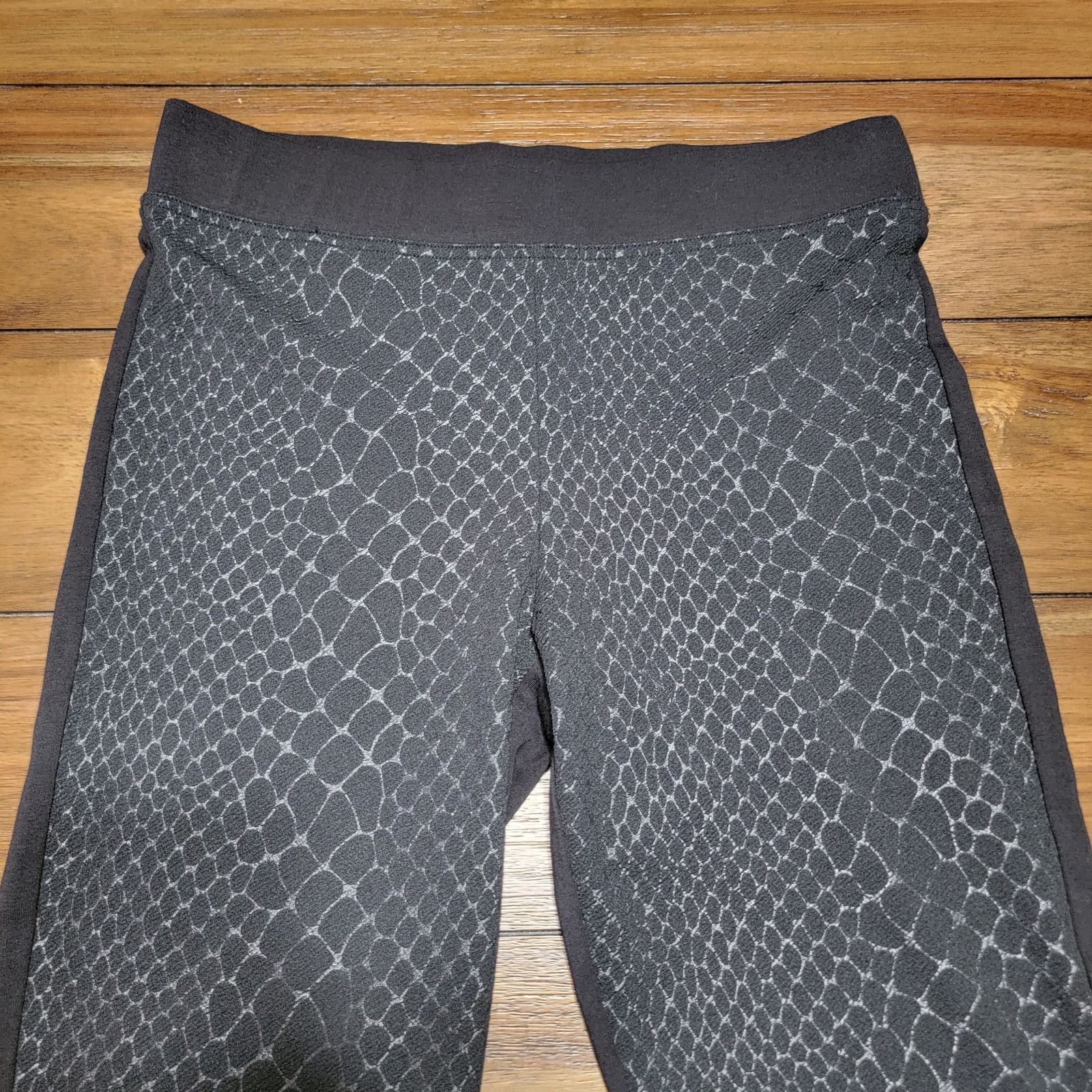 Vera Wang Vera Wang Simply Vera Leggings w/ Snakeskin Print - Large Size 30" / US 8 / IT 44 - 2 Thumbnail