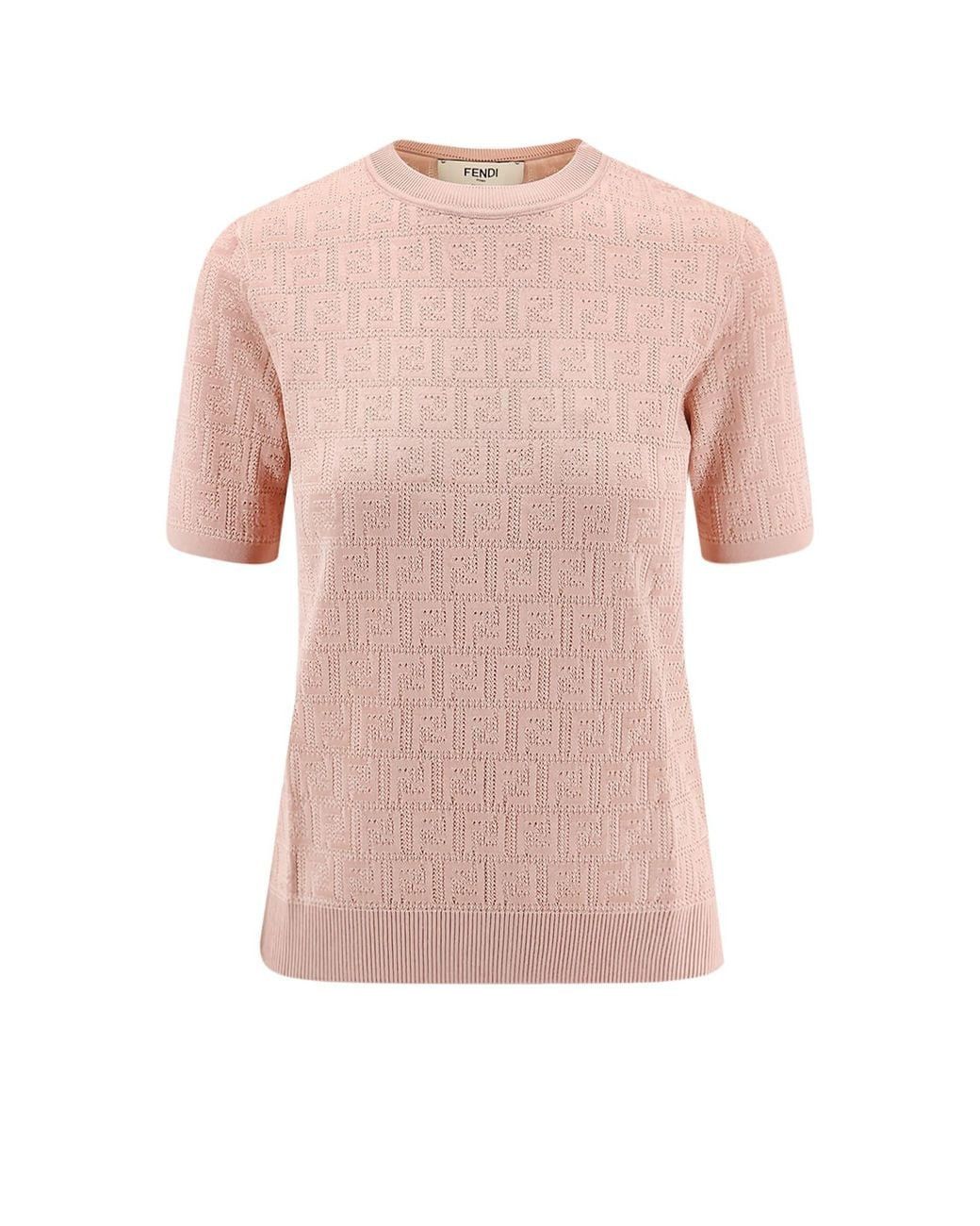 Fendi o1s1wg110326 Jumper in Pink Size S / US 4 / IT 40 - 1 Thumbnail
