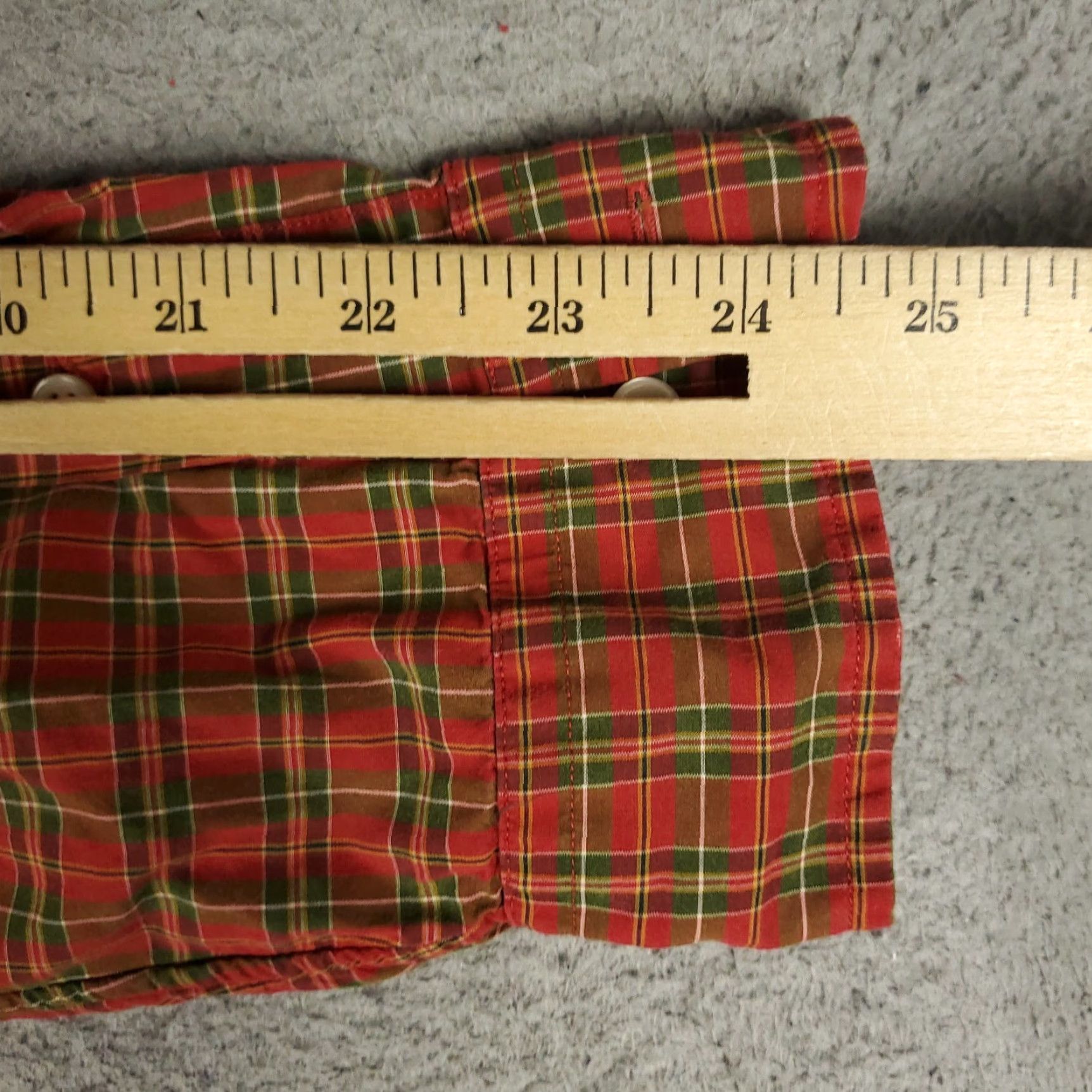 Ralph Lauren Ralph Lauren Shirt Mens Large Red Plaid Classic Fit Pony Button Up Long Sleeve Size US L / EU 52-54 / 3 - 7 Thumbnail