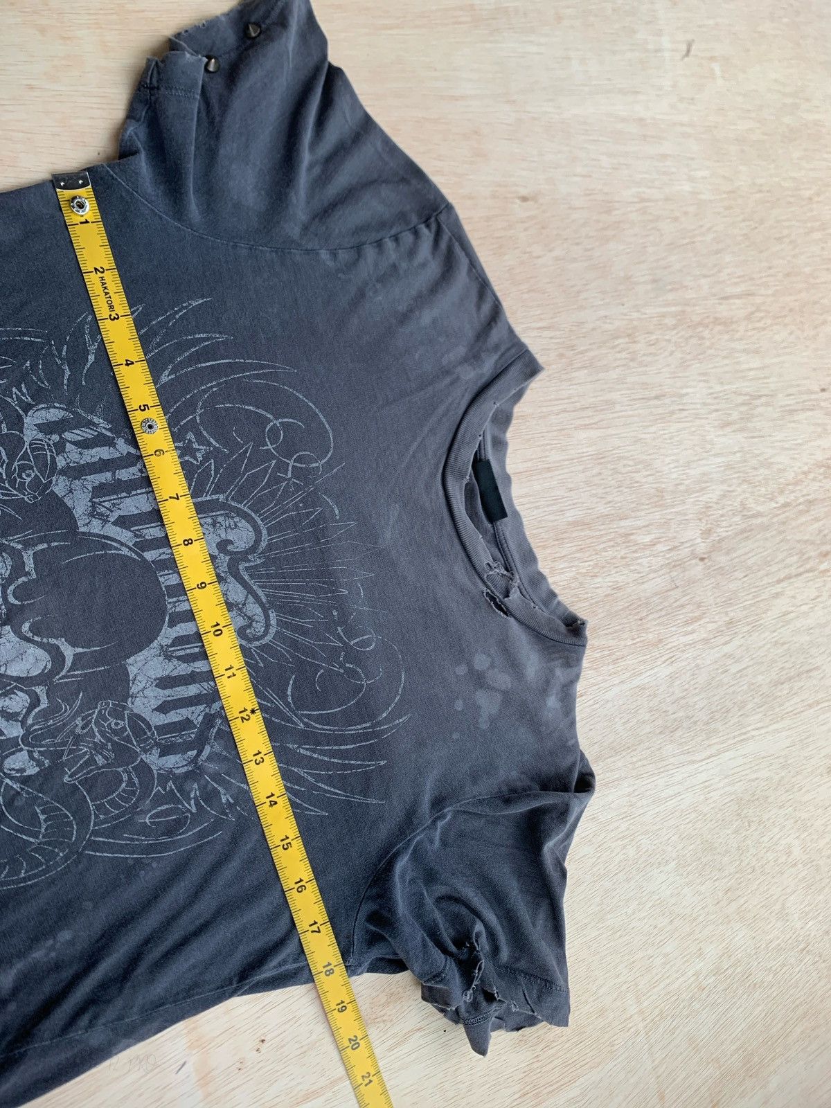 If Six Was Nine × Japanese Brand × Le Grande Bleu (L.G.B.) 00s Richmond Denim Distressed Ifsixwasnine Lgb style Tshirt Size US M / EU 48-50 / 2 - 9 Thumbnail