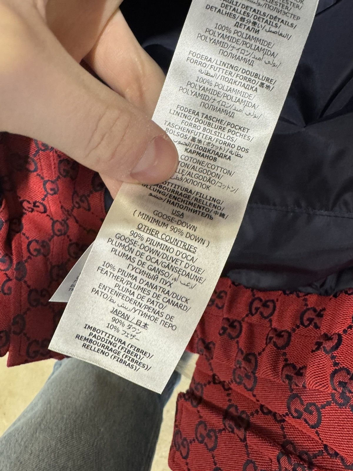 Gucci Gucci GG Canvas Down Jacket NEW 4000$ Size US L / EU 52-54 / 3 - 8 Thumbnail