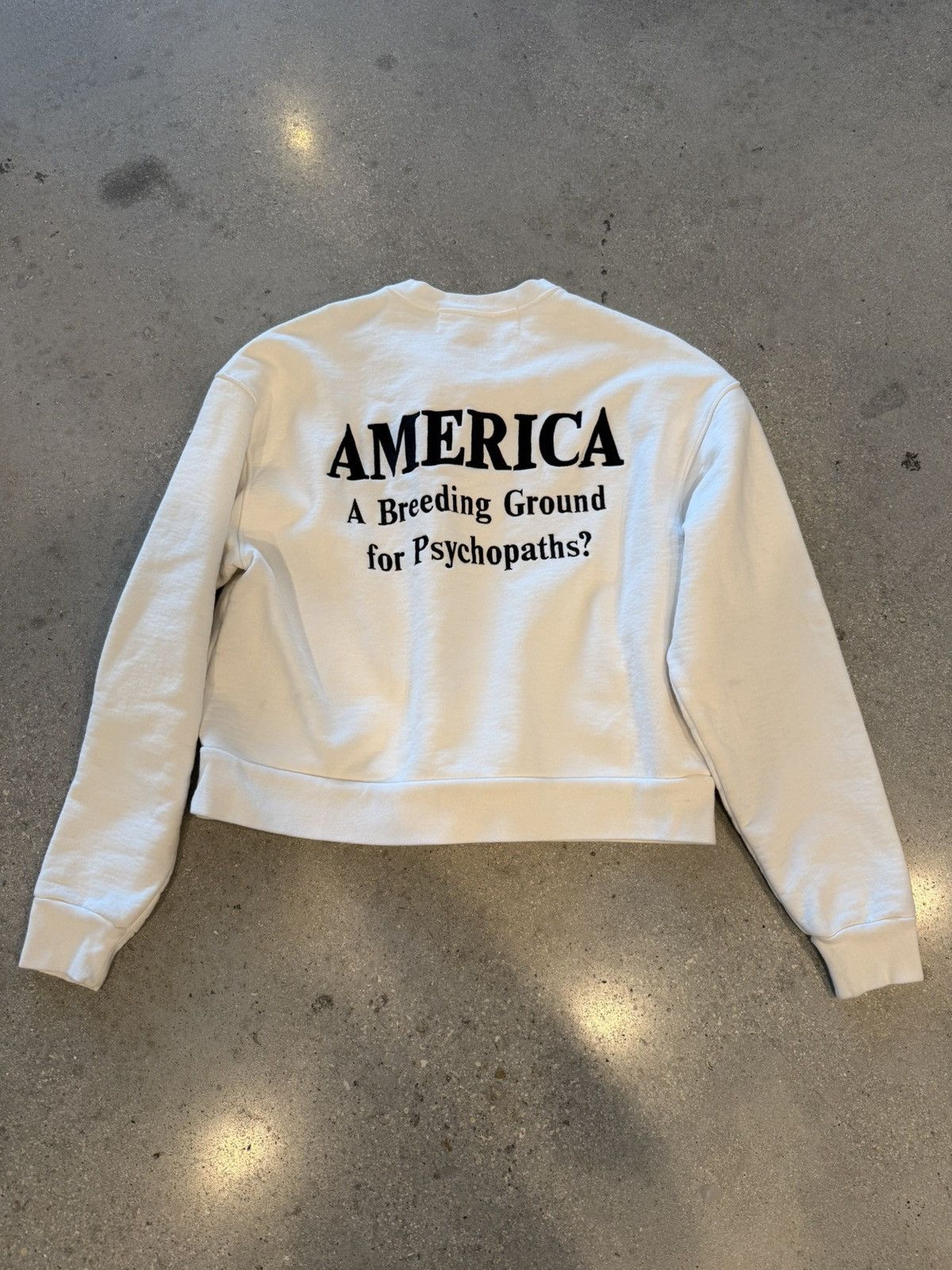 Enfants Riches Deprimes AMERICA BREEDING GROUNDS FOR PYSCHOPATHS Size US M / EU 48-50 / 2 - 1 Thumbnail