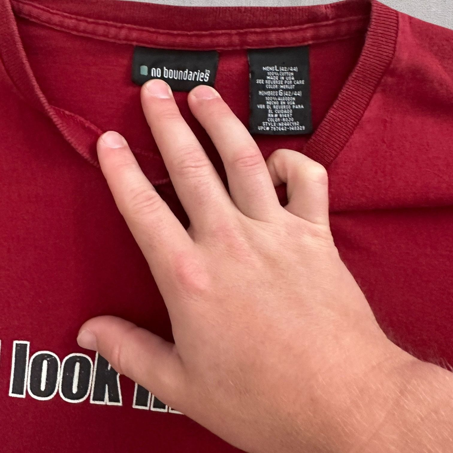 Other Do I look like I care Y2K no boundaries Size US XL / EU 56 / 4 - 2 Thumbnail