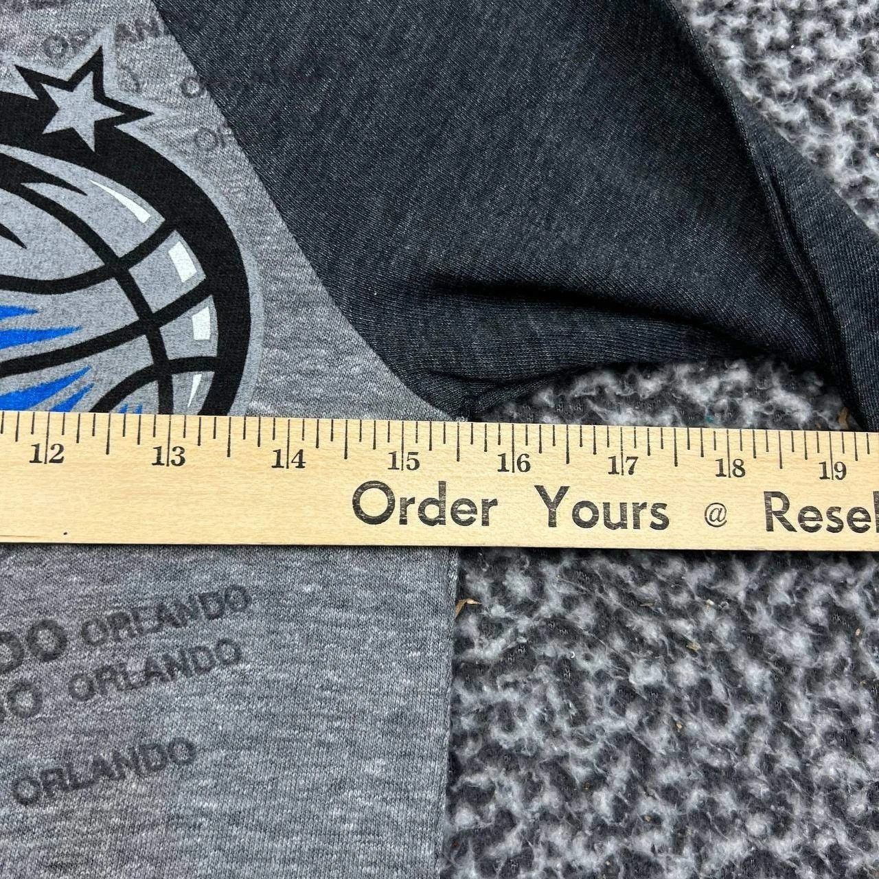 Adidas Orlando Magic Shirt Women Gray NBA 3/4 Sleeve Crew Neck S Size S / US 4 / IT 40 - 4 Thumbnail
