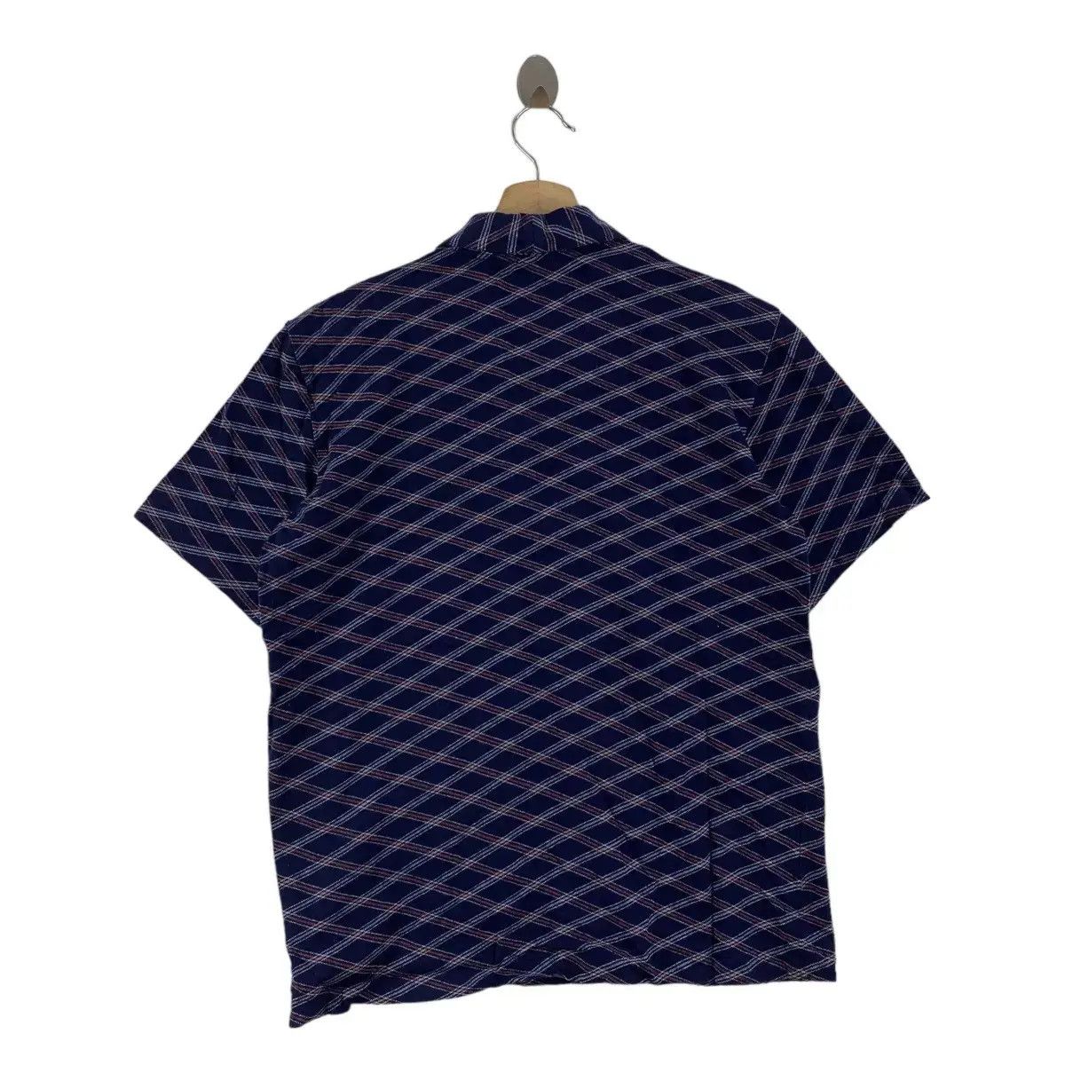 Vintage Vintage MOGA TARTAN MONOGRAM Polo Tee Shirt Made In Japan Size US M / EU 48-50 / 2 - 3 Thumbnail