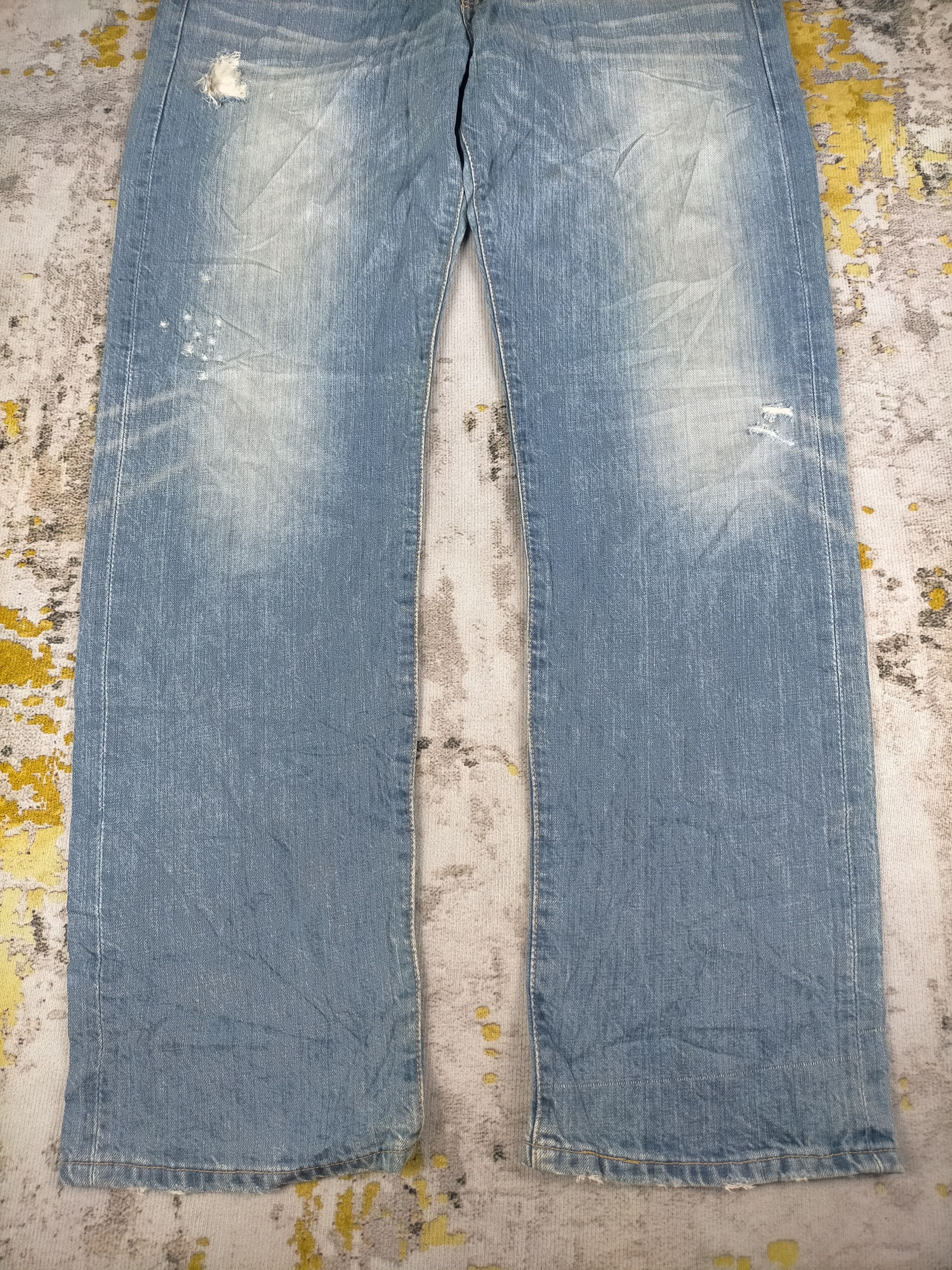 Levi's 🔥 Vintage 90s Levis 501 Button 359 Distressed Jeans Size US 34 / EU 50 - 2 Thumbnail