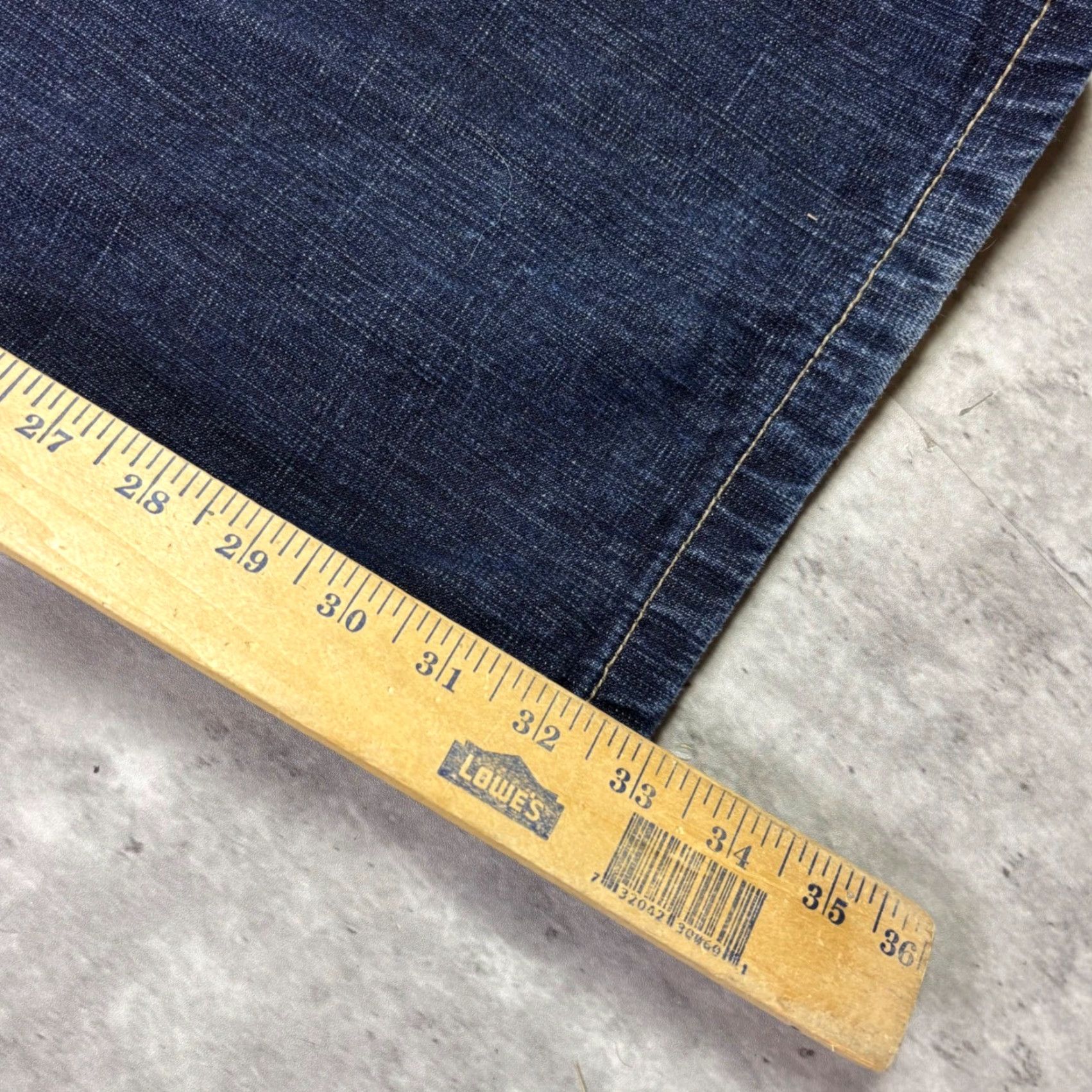 Vintage VINTAGE Sive Jungle & Co. Jeans Dark Wash Relaxed Fit 38x33 Mens Jeans 5-Pocket Denim Cotton Wide-Leg Hip Hop City Modern Vintage No Size US 38 / EU 54 - 5 Thumbnail