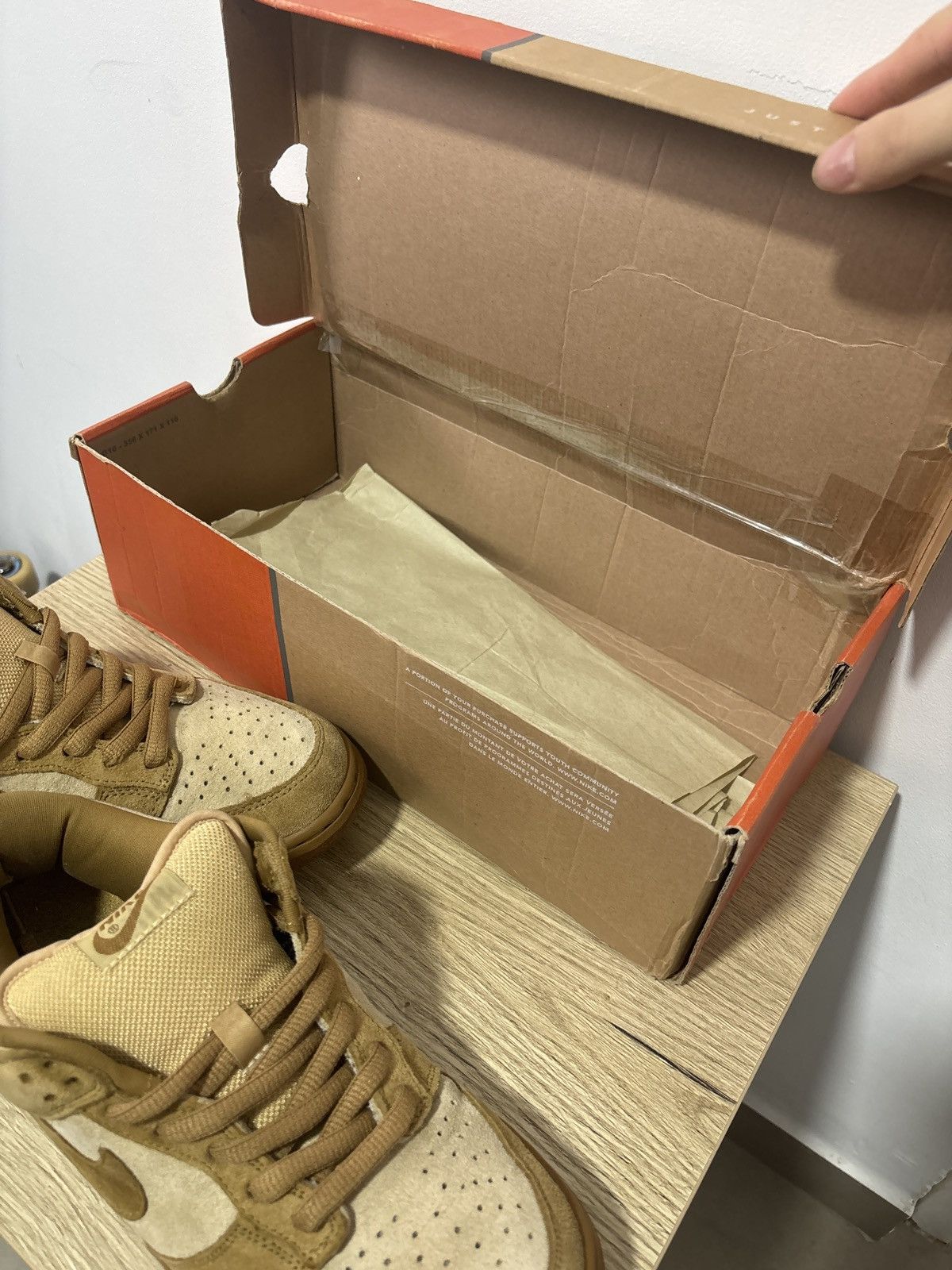 Nike SB Dunk sb resse forbes wheat og (2002) Size US 8 / EU 41 - 8 Thumbnail