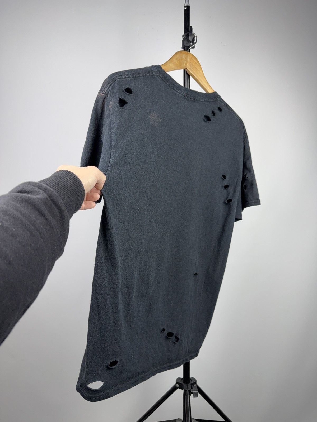 Thrasher 00s Thrasher Magazine Distressed Tee Grunge Skate T-Shirt Size US L / EU 52-54 / 3 - 11 Thumbnail