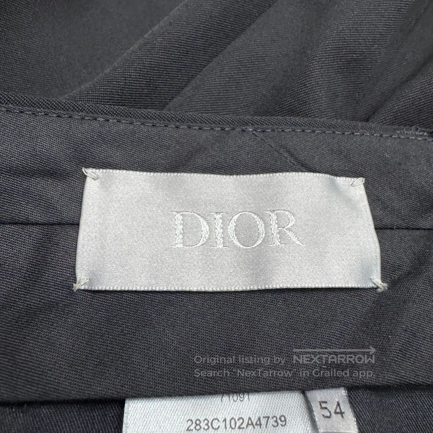 Dior Dior SIZE46/50/54 TS Co-branded Embroidered Letter Wool Hor Size US 30 / EU 46 - 3 Thumbnail