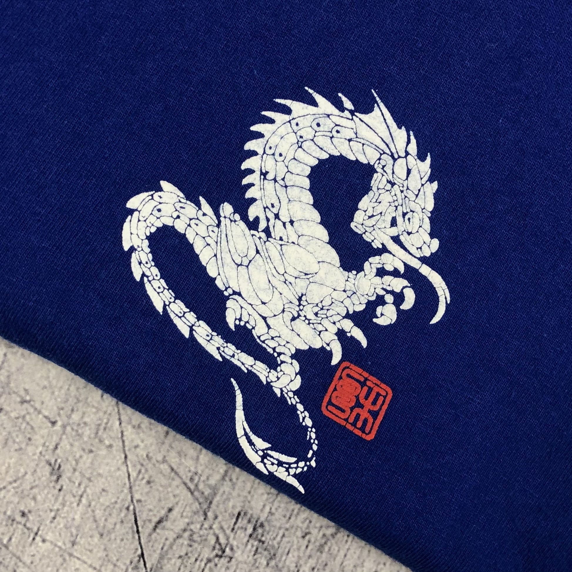Stussy Vintage Stussy Outdoor Dragon Puff Print Tee y2k sk8 Size US M / EU 48-50 / 2 - 7 Thumbnail