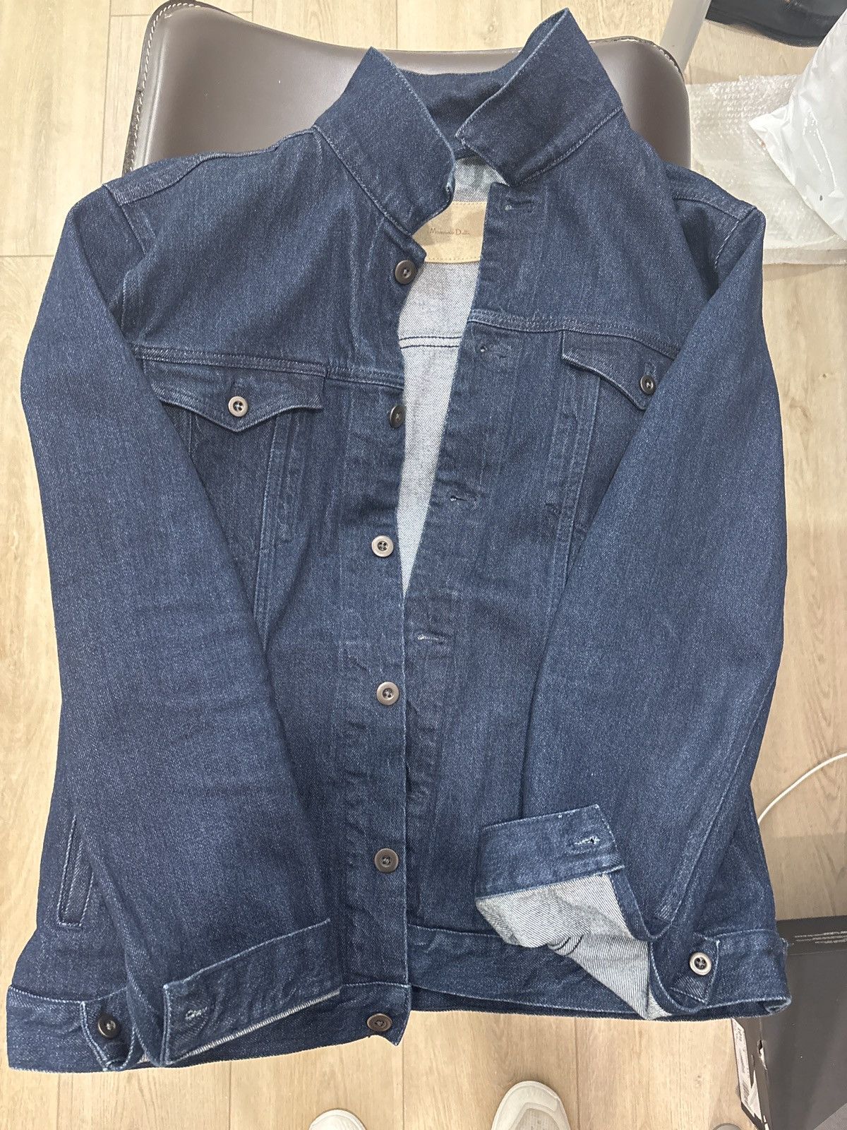Massimo Dutti Massimo Dutti denim jacquet Size US M / EU 48-50 / 2 - 1 Thumbnail