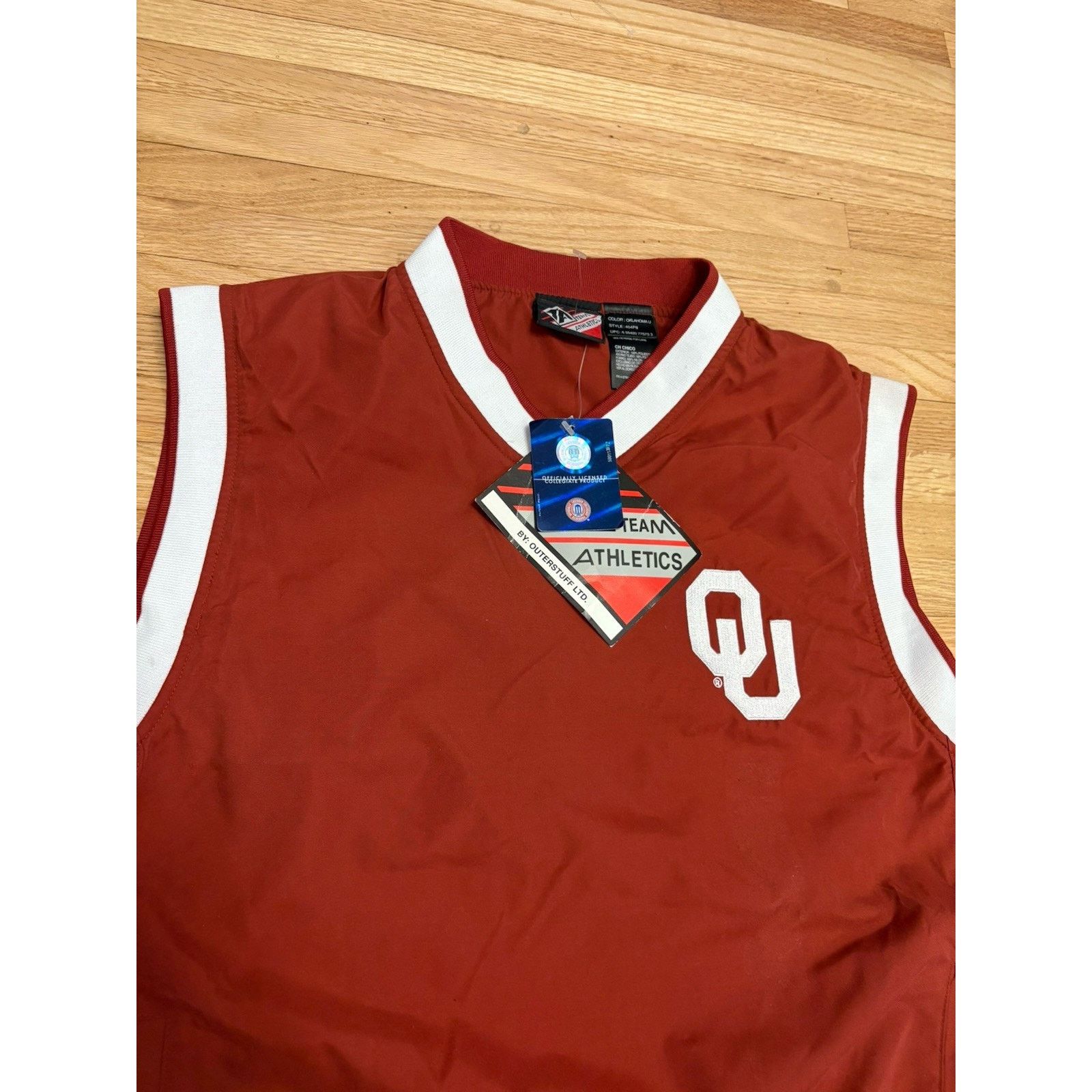 Post Game Vintage Oklahoma OU Sooners Vest Pullover Mens Size S Red Size US S / EU 44-46 / 1 - 5 Thumbnail