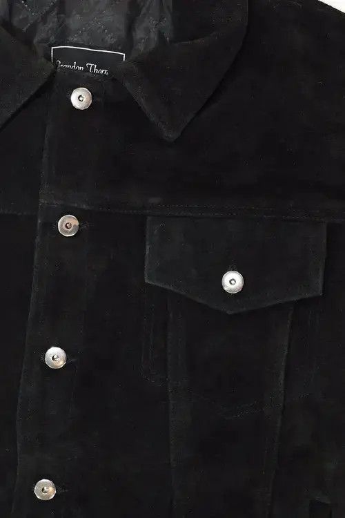 Other Suede Trucker Jacket Black Size US S / EU 44-46 / 1 - 2 Thumbnail