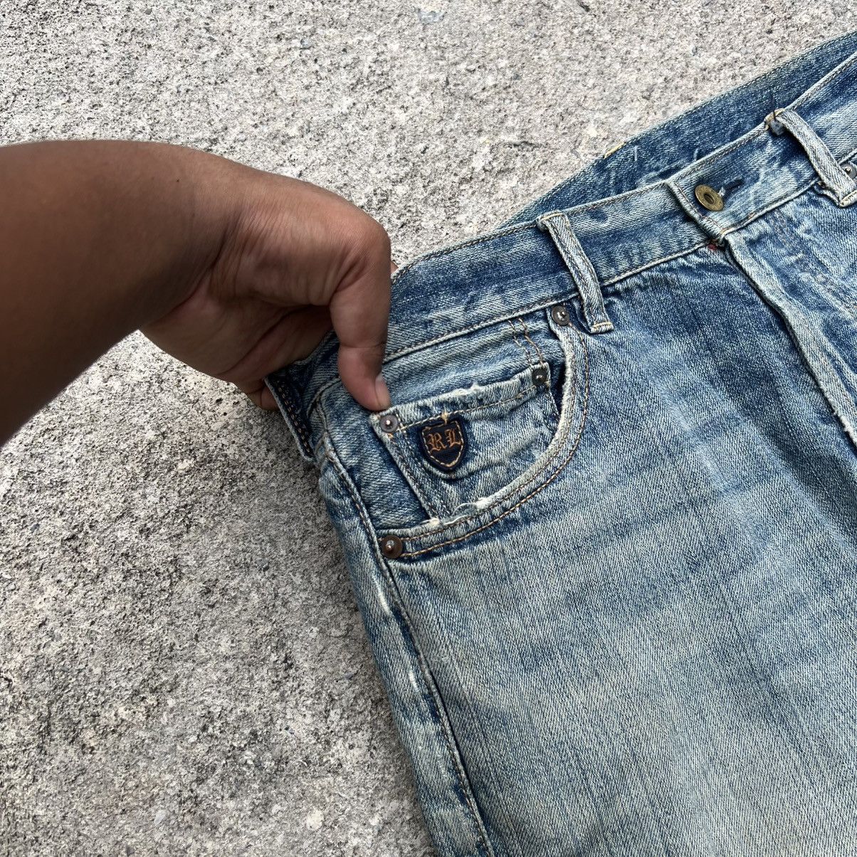 Polo Ralph Lauren “POLO JEANS COMPANY” FLY BUTTON DISTRESS JEANS Size US 34 / EU 50 - 6 Thumbnail