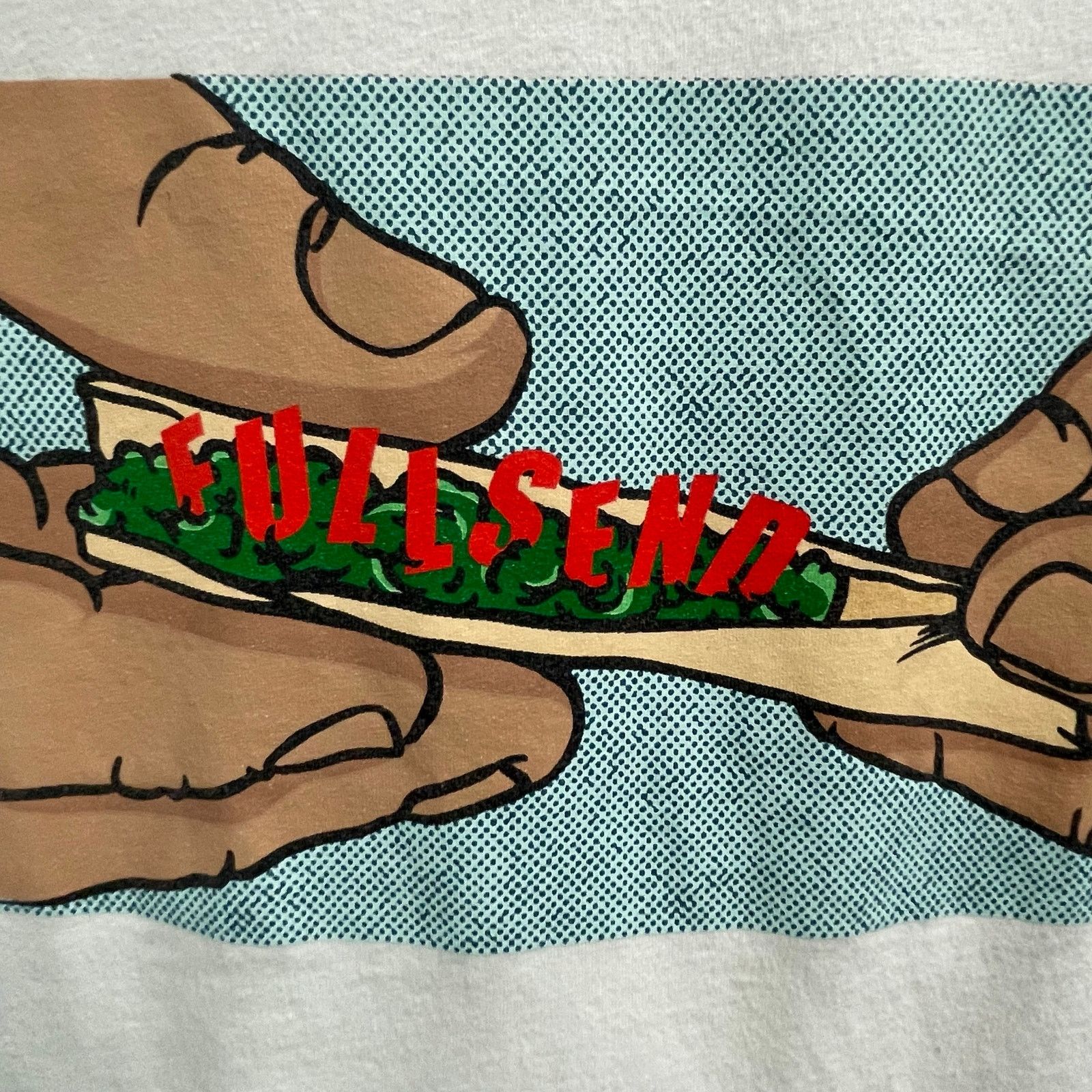 Full Send Full Send 420 Collection Rolling Tee Size Large Nelk Rare Size US L / EU 52-54 / 3 - 2 Thumbnail