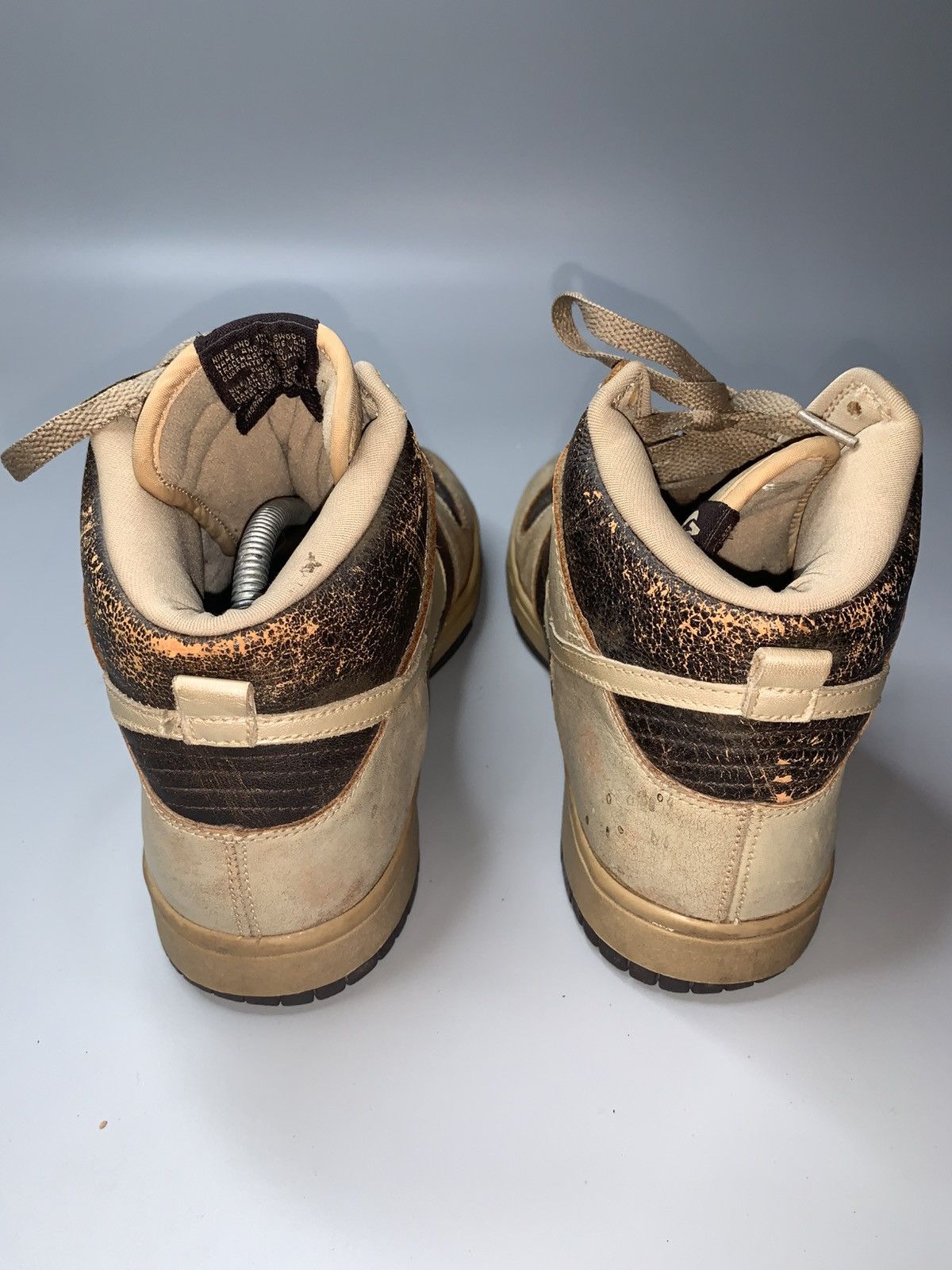 Nike Nike Dunk High "Grunge Dirty Pack" 2003 Size US 9.5 / EU 42-43 - 10 Thumbnail