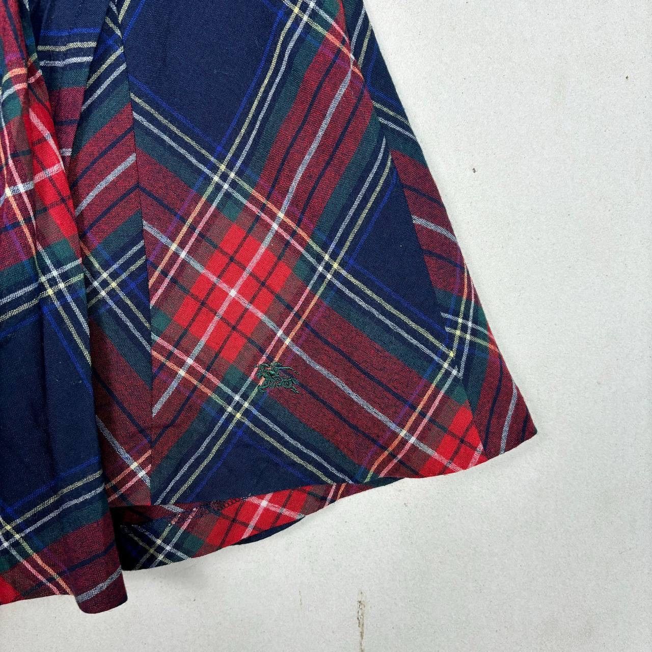 Burberry Burberry Blue Label Nova Check Pleated Mini Skirt Size 36 Size 28" / US 6 / IT 42 - 5 Thumbnail