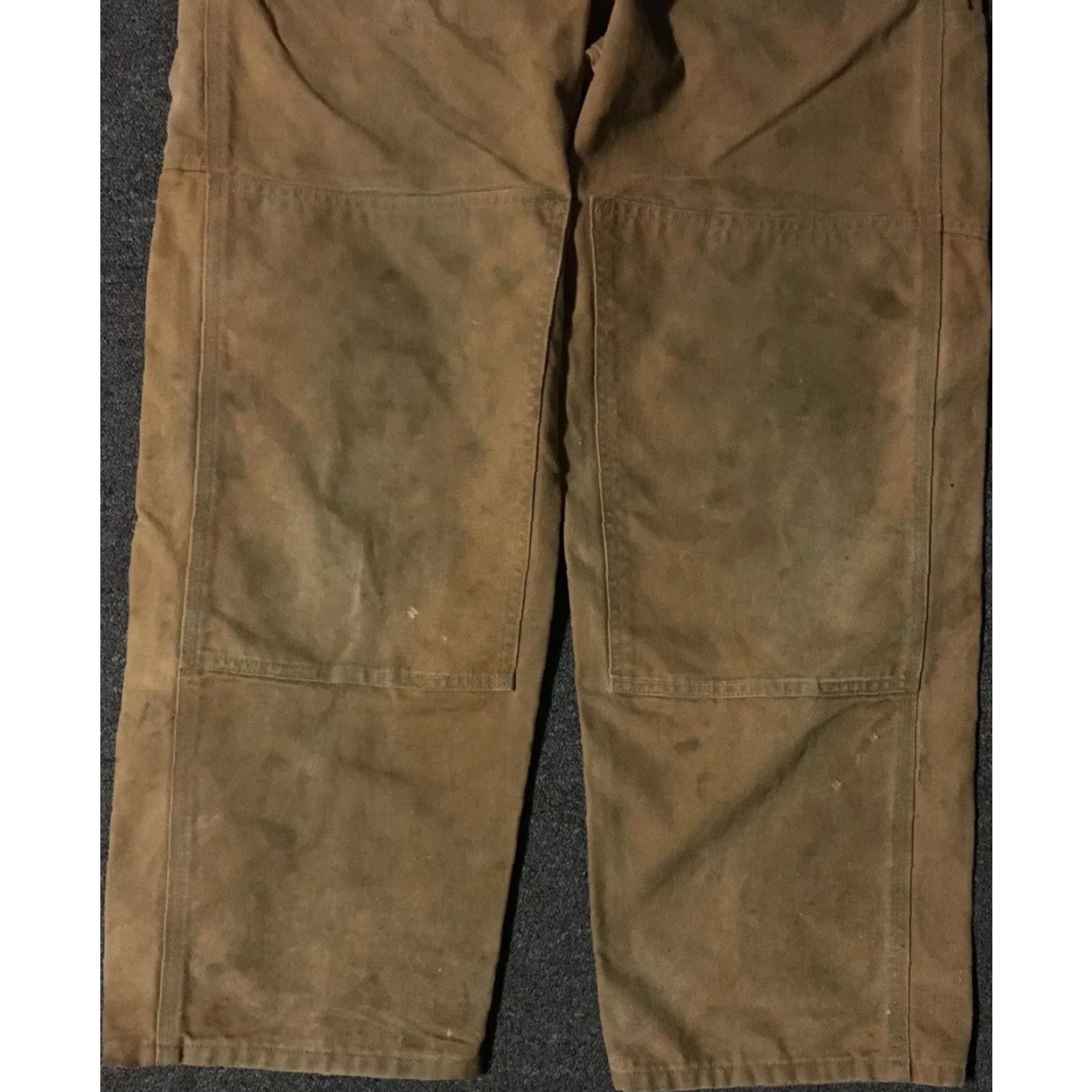 Carhartt Vtg Carhartt Overalls 36 30 Distressed Faded 80s 90s Grunge Punk Workwear USA Men Size 36 Tan Size US 36 / EU 52 - 3 Thumbnail