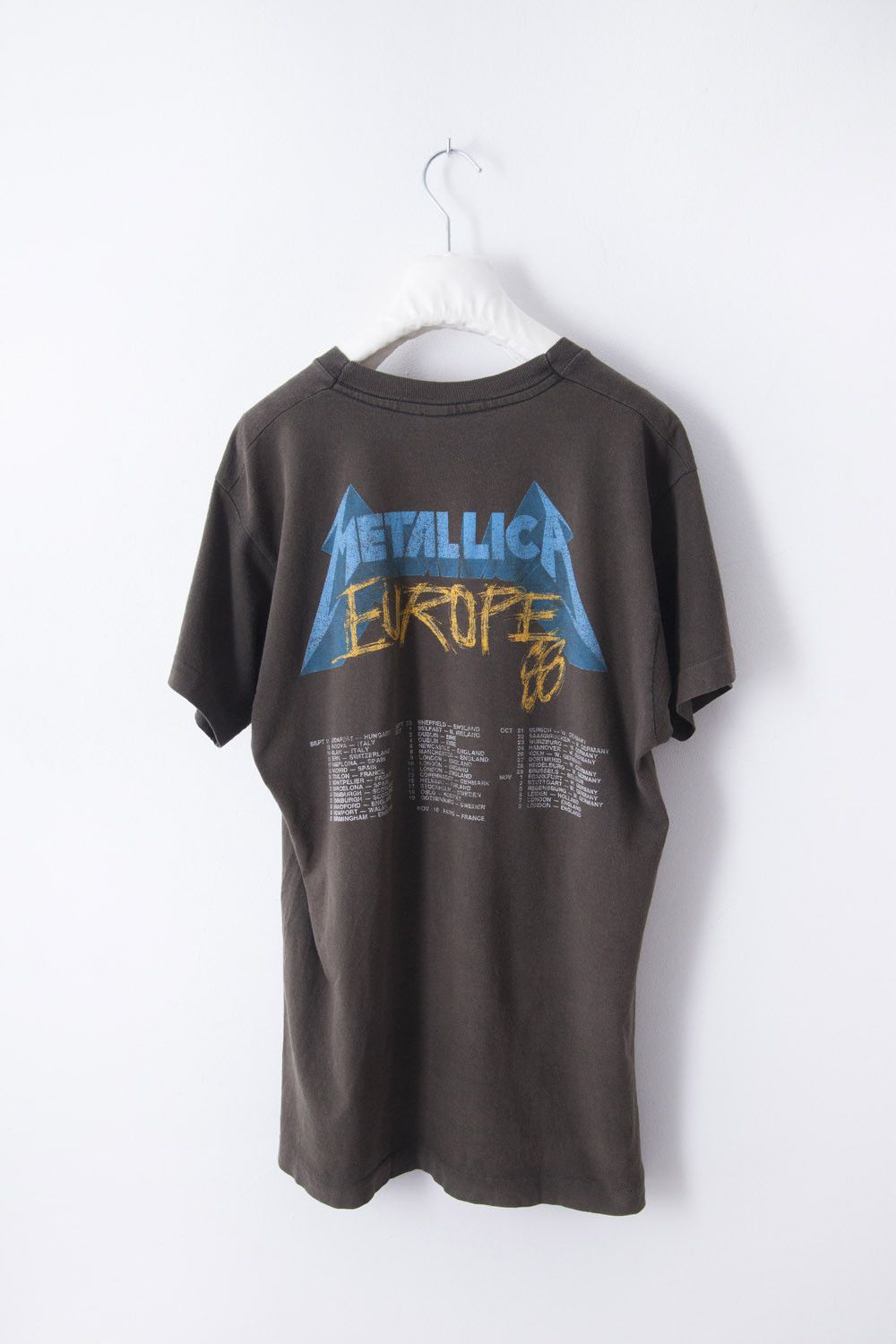 Metallica Metallica And Justice For All Europe 88 t-shirt Size US M / EU 48-50 / 2 - 3 Thumbnail