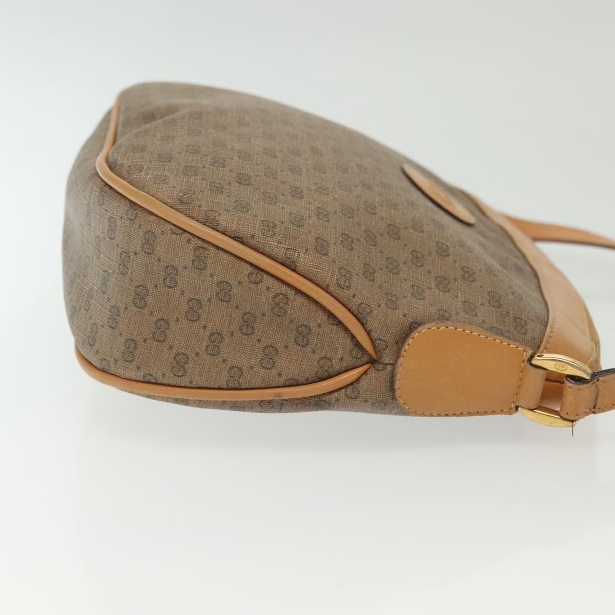Gucci GUCCI Micro GG Supreme Shoulder Bag Pvc Beige Gold Size ONE SIZE - 4 Thumbnail