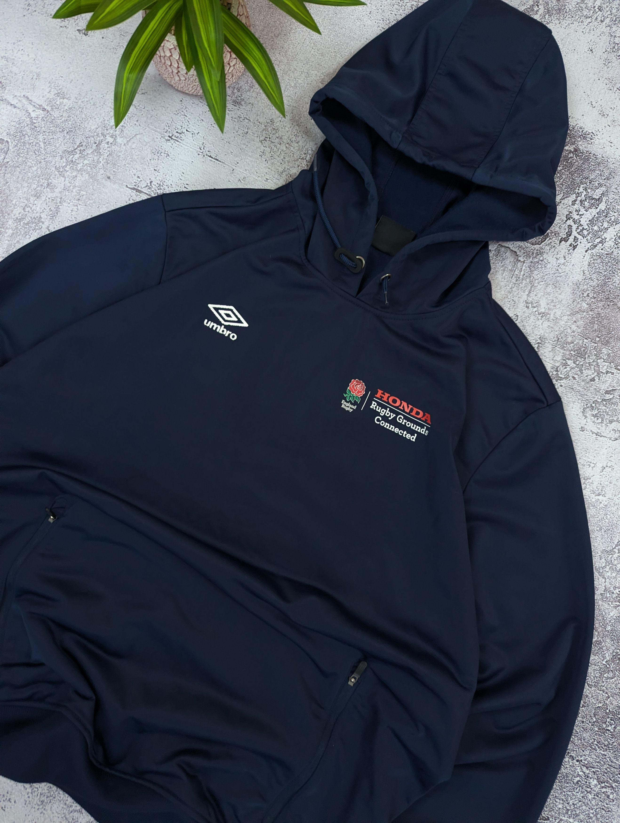 Umbro Umbro England Rugby Honda Hoodie XL Size US XL / EU 56 / 4 - 14 Thumbnail