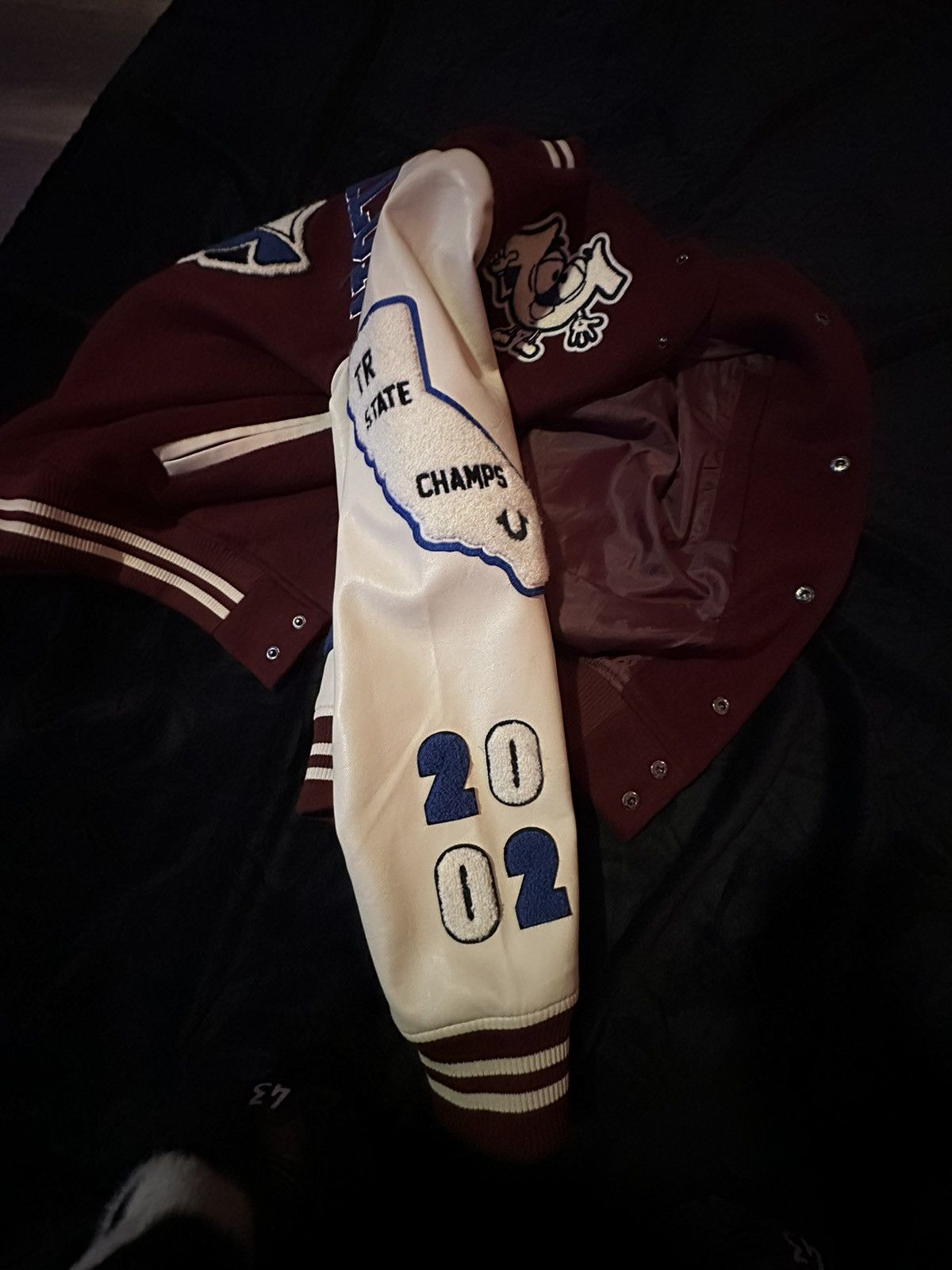 True Religion True religion varsity jacket burgundy Size US M / EU 48-50 / 2 - 5 Thumbnail