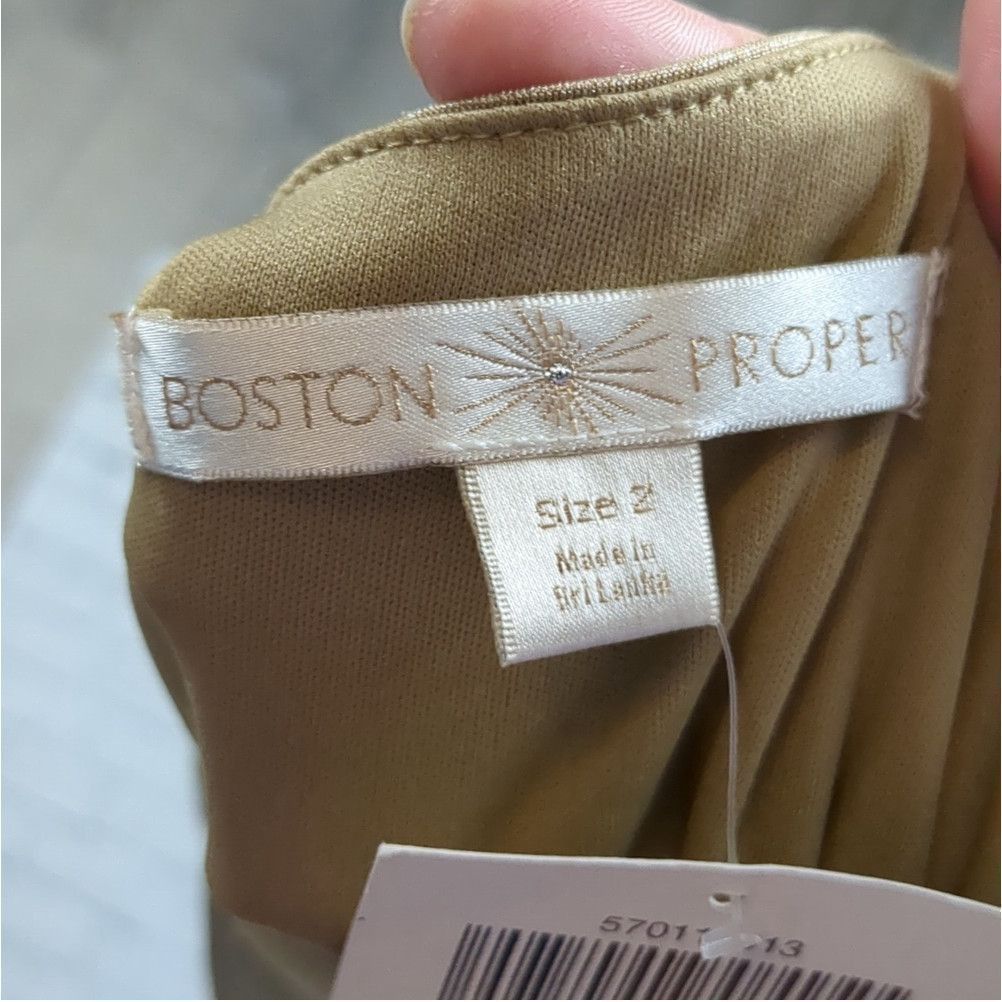 Boston Proper Boston proper gold shimmer knot dress size 2 Size XS / US 0-2 / IT 36-38 - 6 Thumbnail