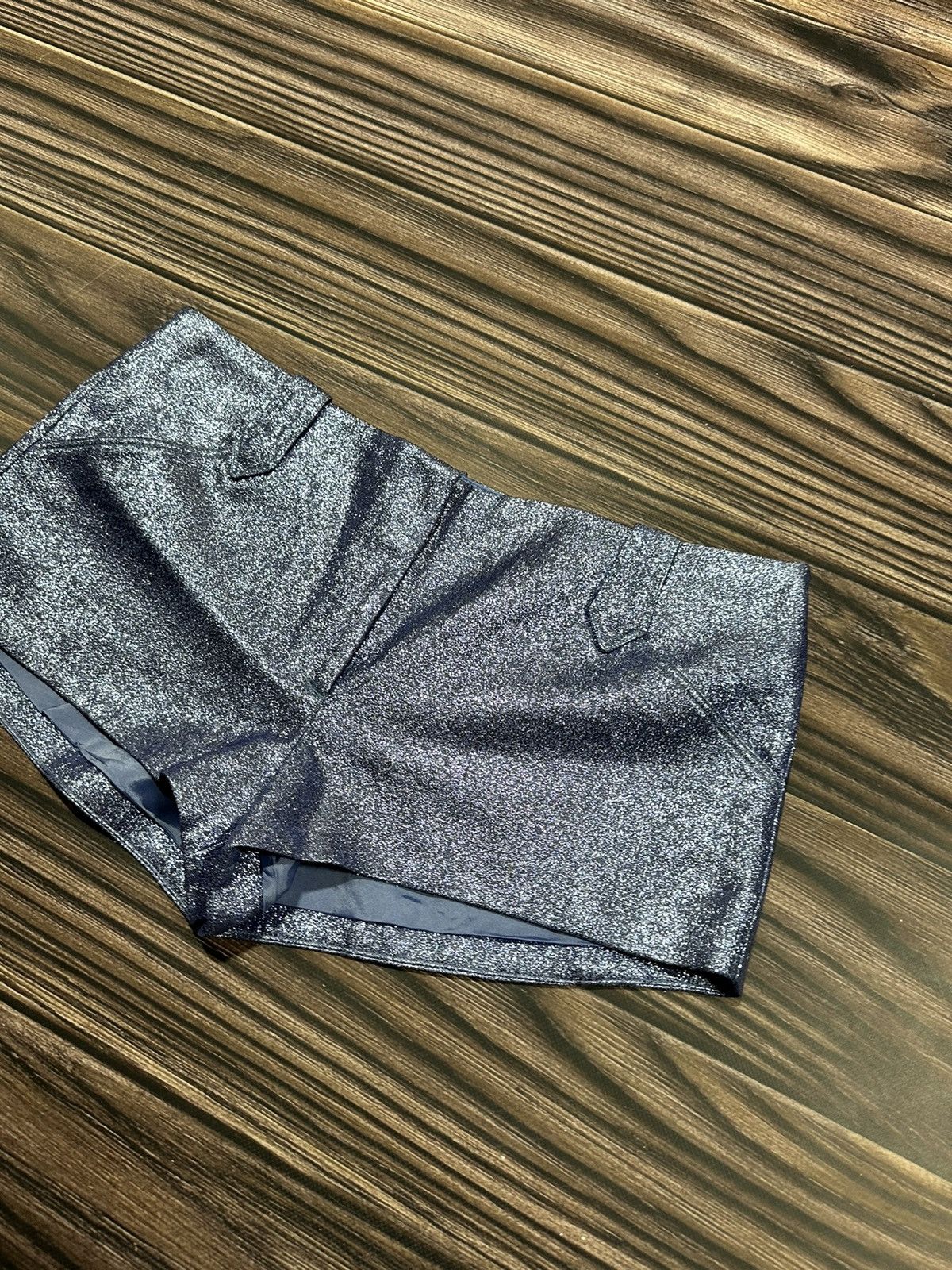 Tom Ford × Vintage Vintage short Tom Ford Iridescent Sabla Size 32" / US 10 / IT 46 - 3 Thumbnail