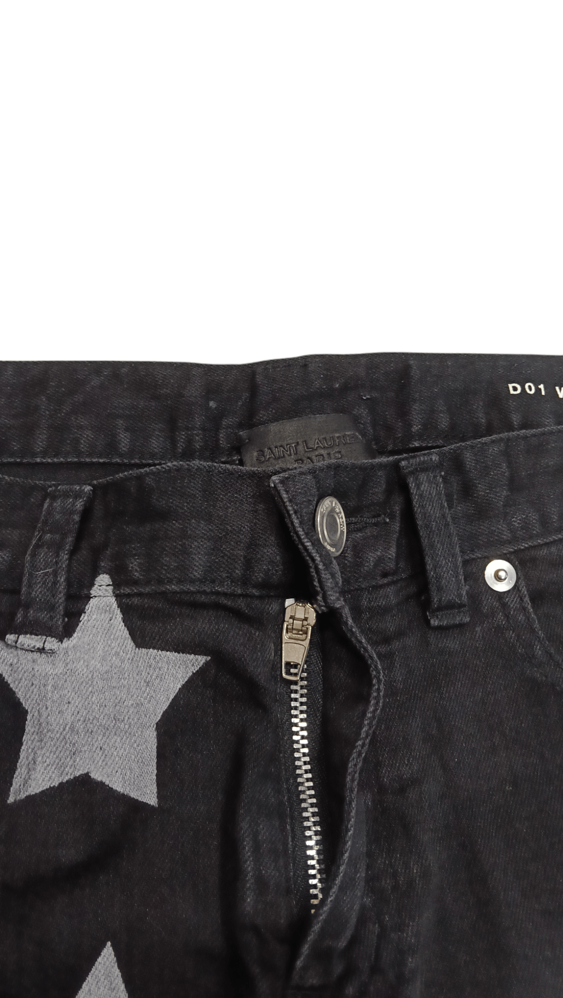 Saint Laurent Paris Saint Laurent Denim Star (S322) Waist 32 Size US 32 / EU 48 - 4 Thumbnail