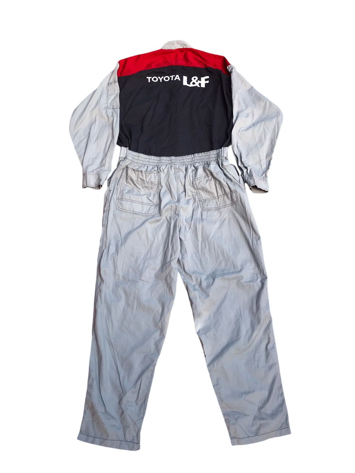 Formula 1 VINTAGE TOYOTA L&T COVERALL JACKET Size US M / EU 48-50 / 2 - 1 Thumbnail