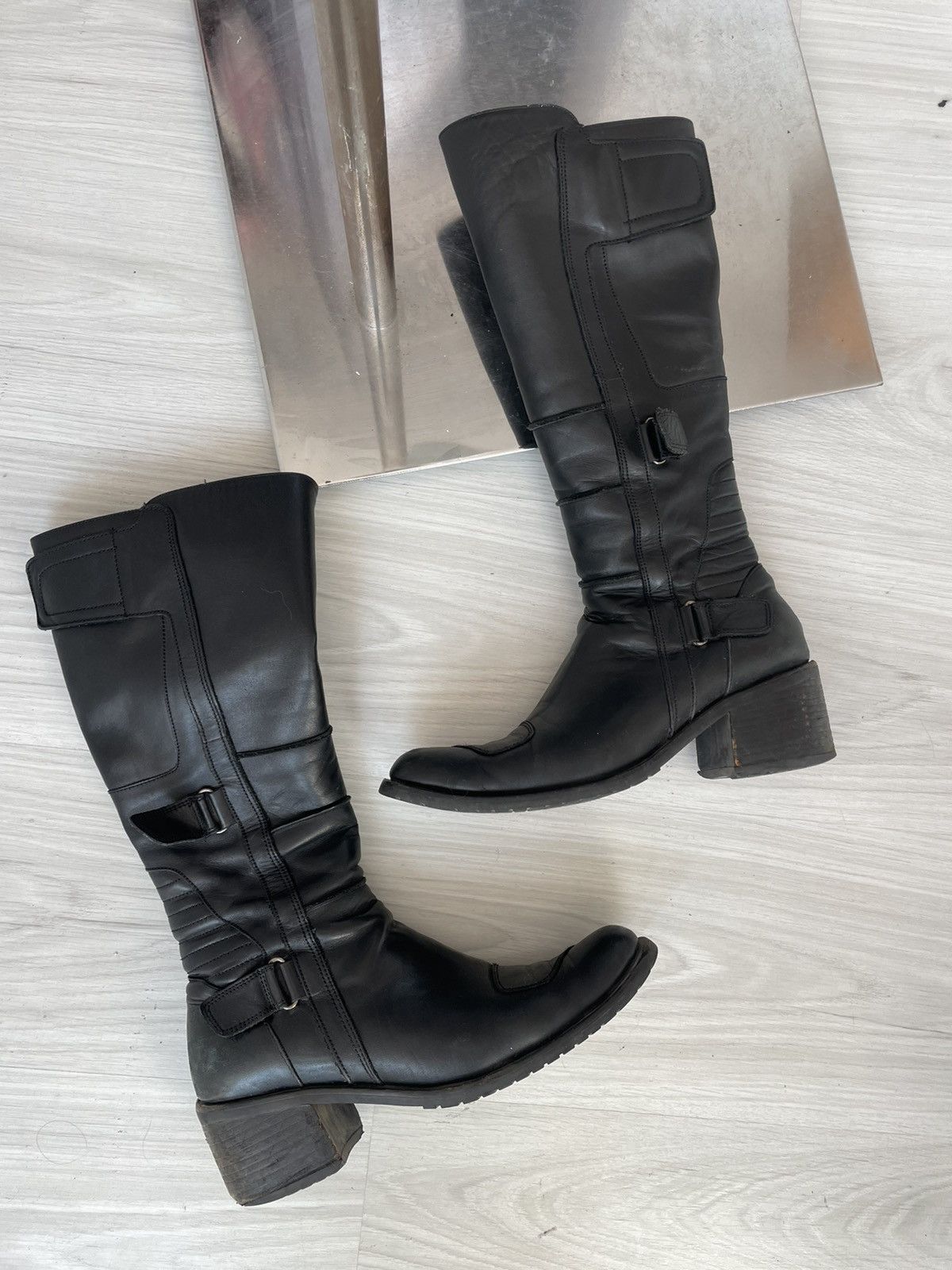 Vintage y2k leather boots Size US 6.5 / IT 36.5 - 7 Thumbnail