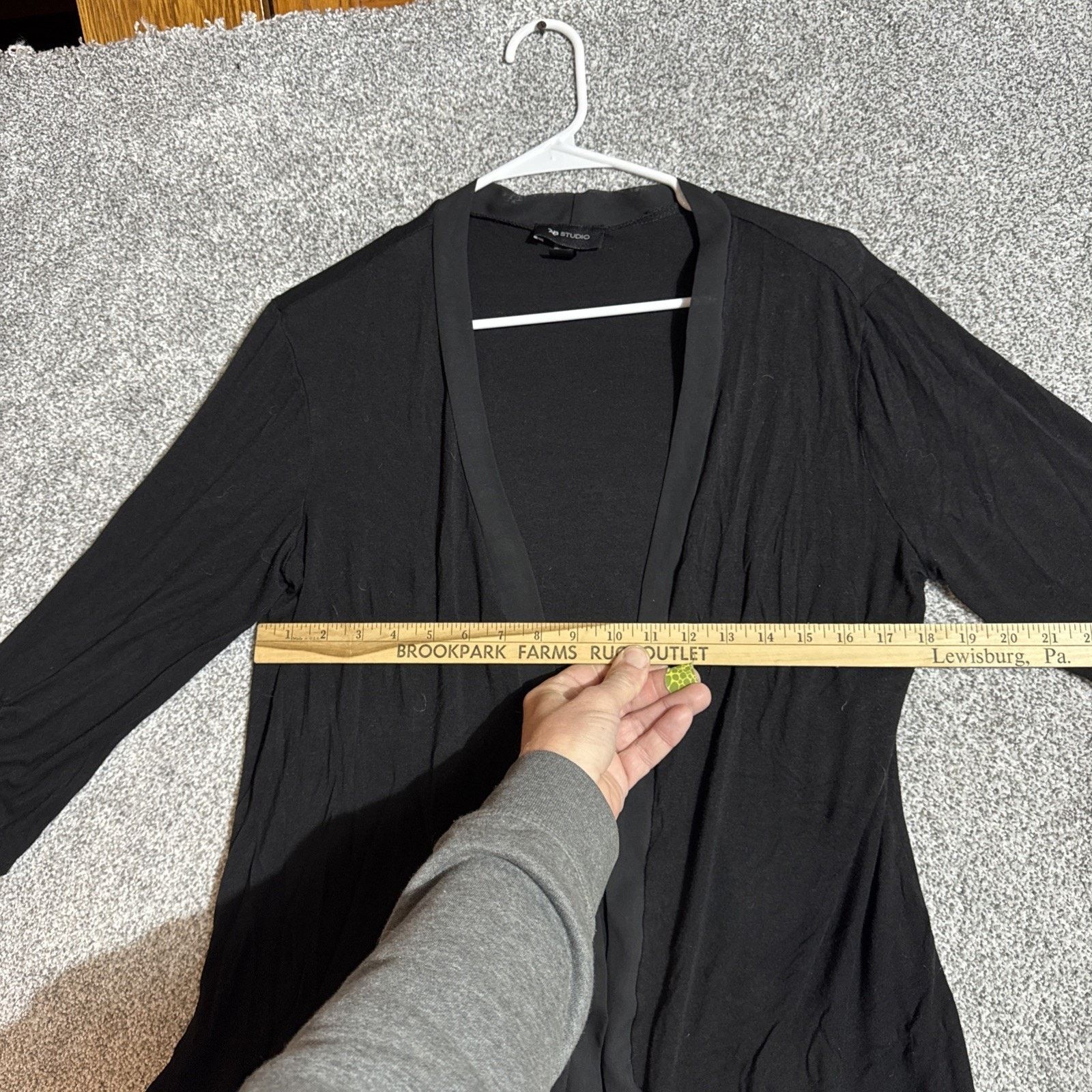 Other Lagenlook Cardigan Sweater Womens XL Asymmetrical Romantic Size XL / US 12-14 / IT 48-50 - 3 Thumbnail