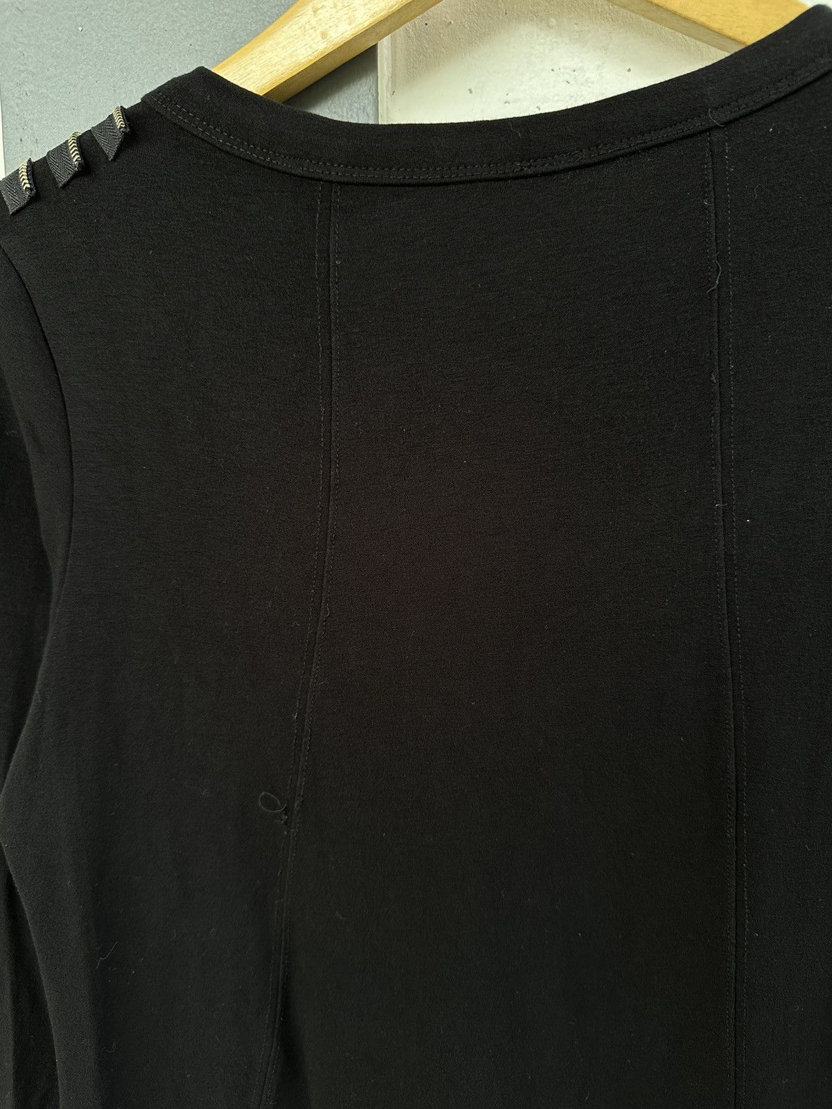 Le Grande Bleu (L.G.B.) CRAZY FASHION LS ZIPPER UNTIDY ASYMMETRICAL LGB STYLE Size US M / EU 48-50 / 2 - 5 Thumbnail