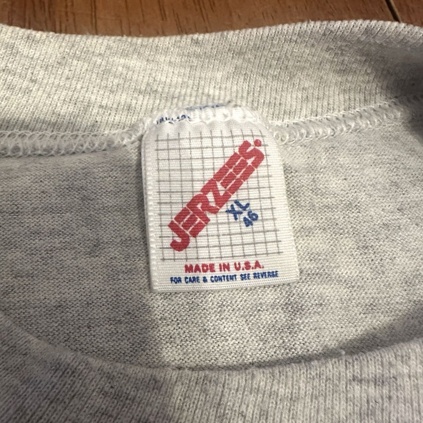 Jerzees VINTAGE 1991 Camp Shenandoah Staff T Shirt Large Single Stitch 90s BSA Nike? Size US L / EU 52-54 / 3 - 4 Thumbnail