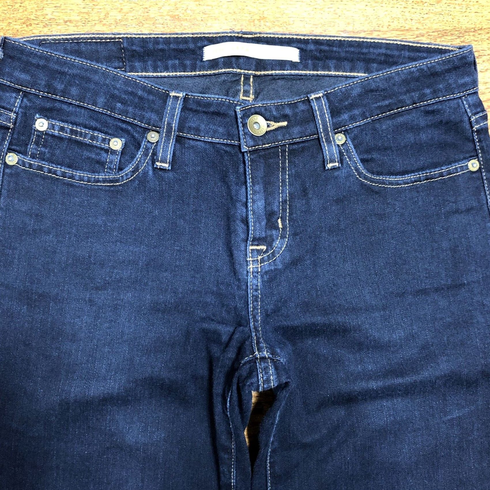 Denime BIG STAR Jeans Womens 27 31 Inseam Bootcut Stretch Denim Blue Low Rise 5-Pocket USA Cowboy Color Blue Size 27 Womens Regular Size 27" / US 4 / IT 40 - 5 Thumbnail