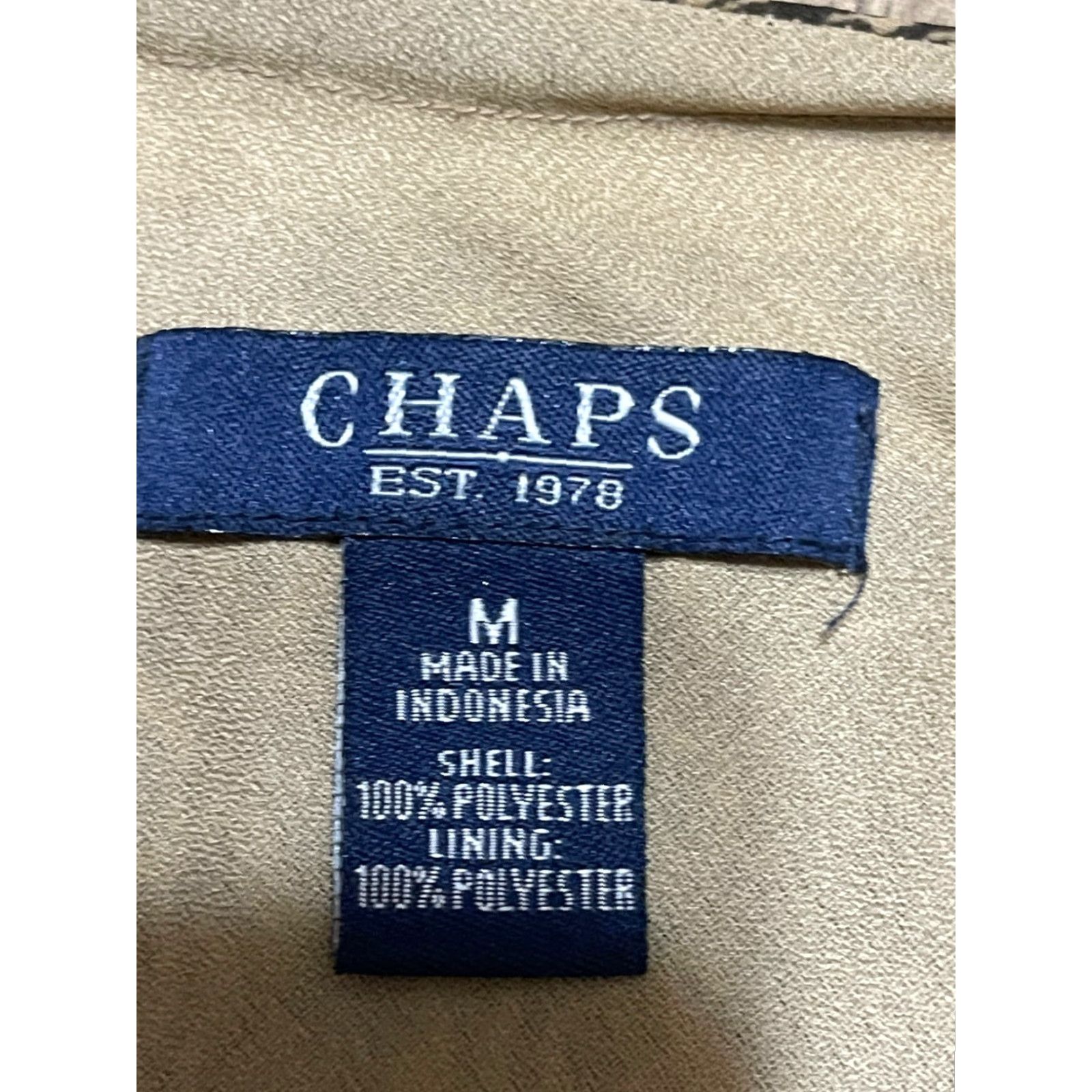 Chaps Chaps Skirt Women’s Medium Brown Print Allover Ruffled Hem Knee Length A-Line Casual FREE Return Boy? Women Size 32" / US 10 / IT 46 - 7 Thumbnail