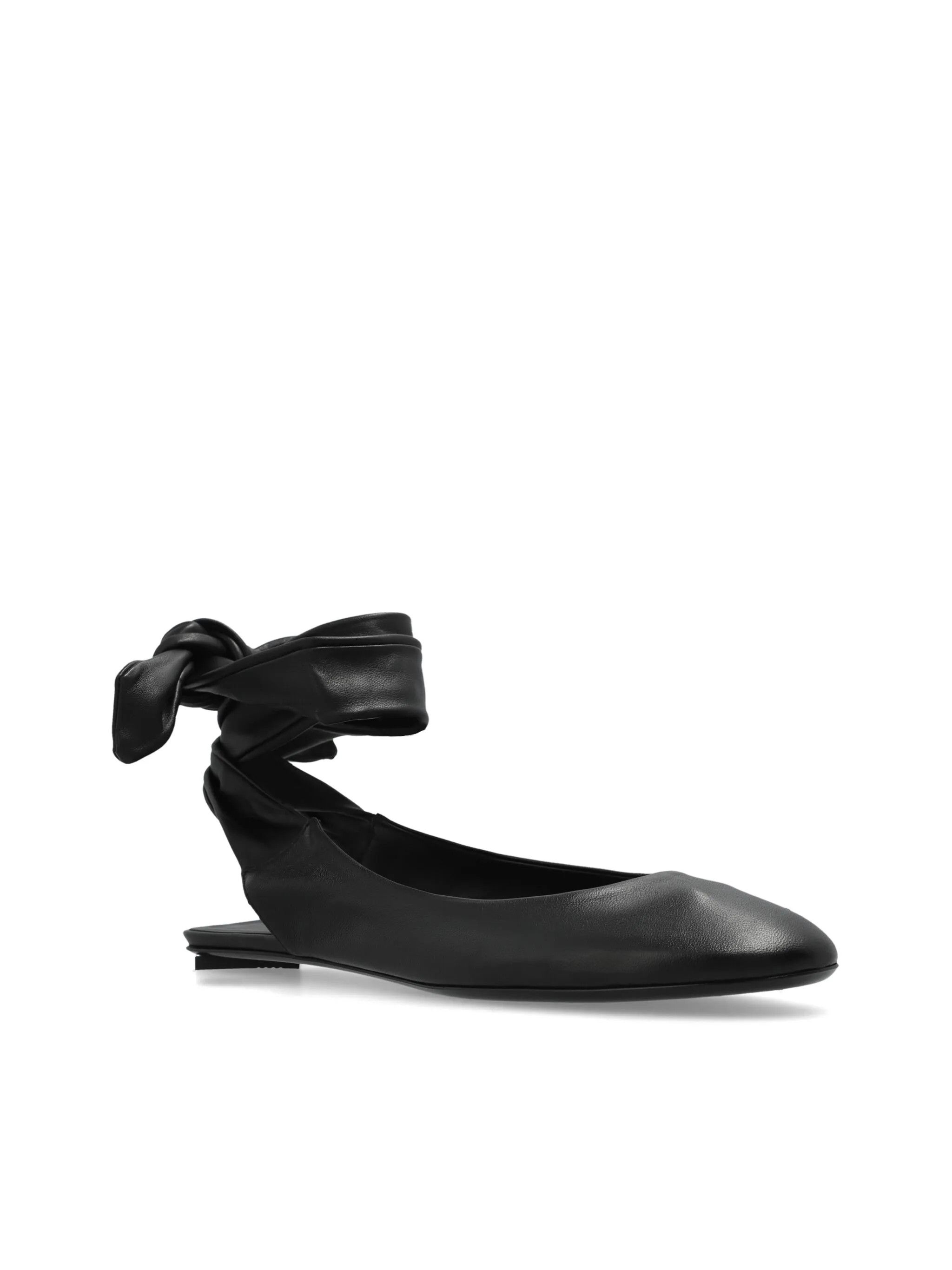 The Attico o1s22i1n0325 Cloe Ballet Flats in Black Size US 9 / IT 39 - 4 Thumbnail