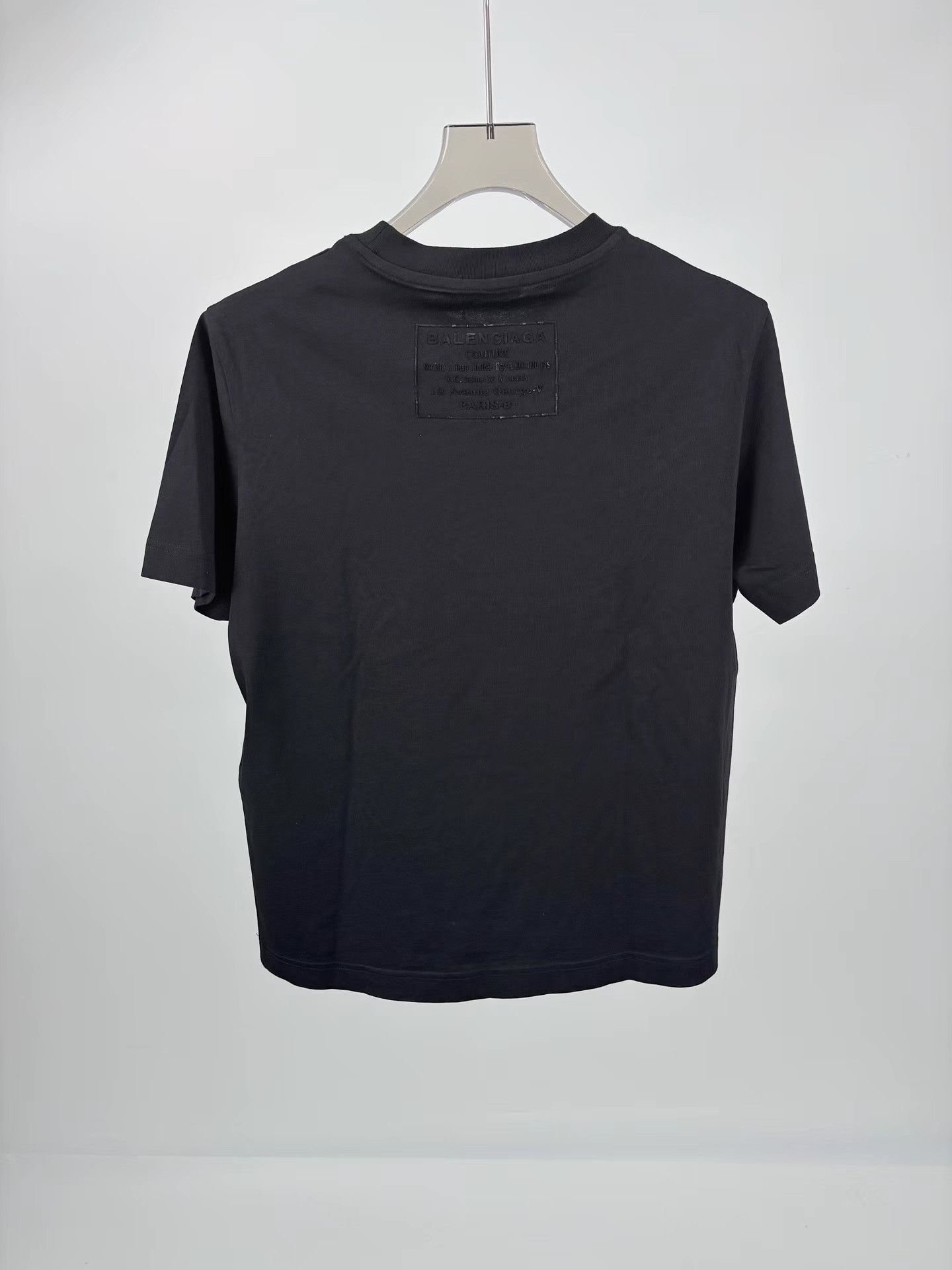 Balenciaga BALENCIAGA Back Logo Short Sleeve Tee Size US M / EU 48-50 / 2 - 2 Thumbnail